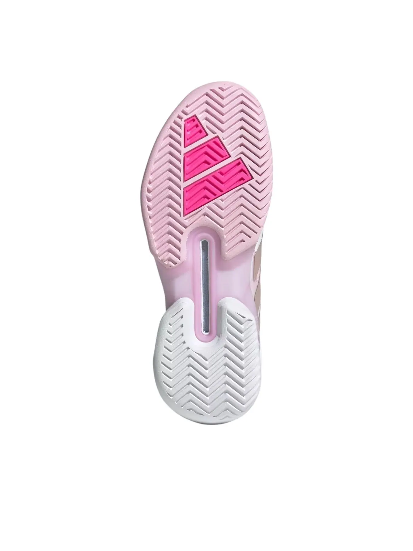 (WMNS) Adidas adizero Ubersonic 5 W 'Cloud White Ash Pearl' — изображение 3 из 5, белый//розовый