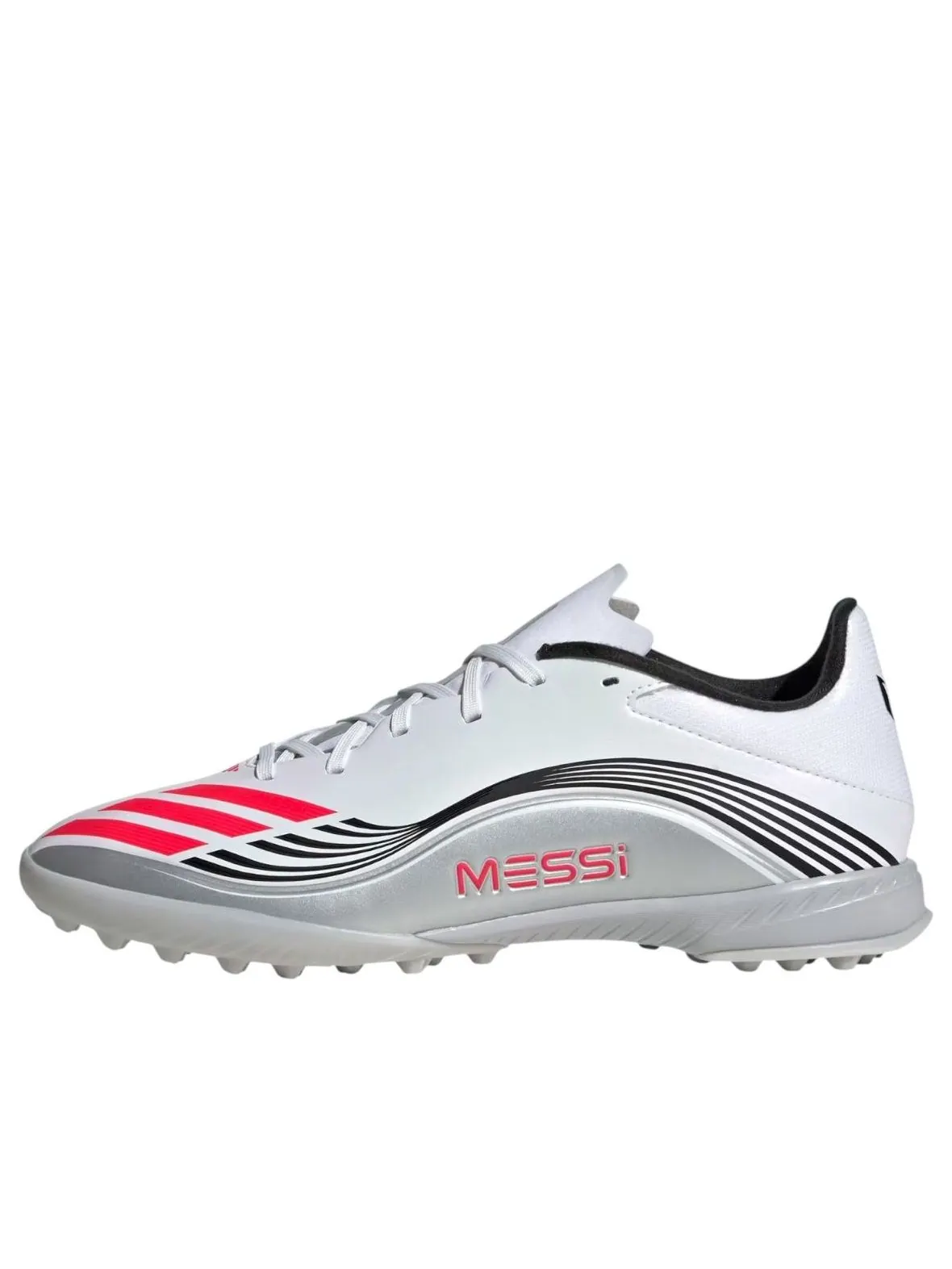 Adidas F50 Messi League Turf 'Cloud White Lucid Red' — изображение 1 из 5