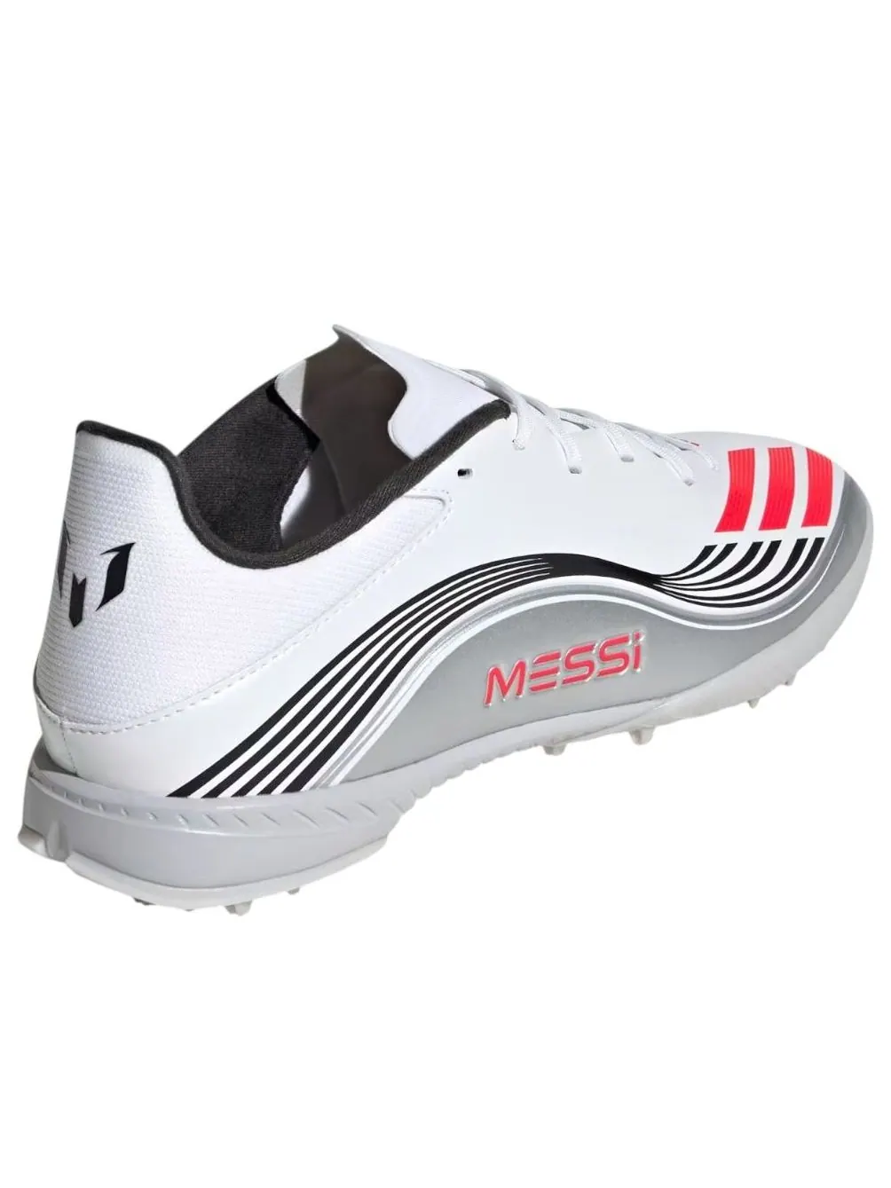 Adidas F50 Messi League Turf 'Cloud White Lucid Red' — изображение 5 из 5