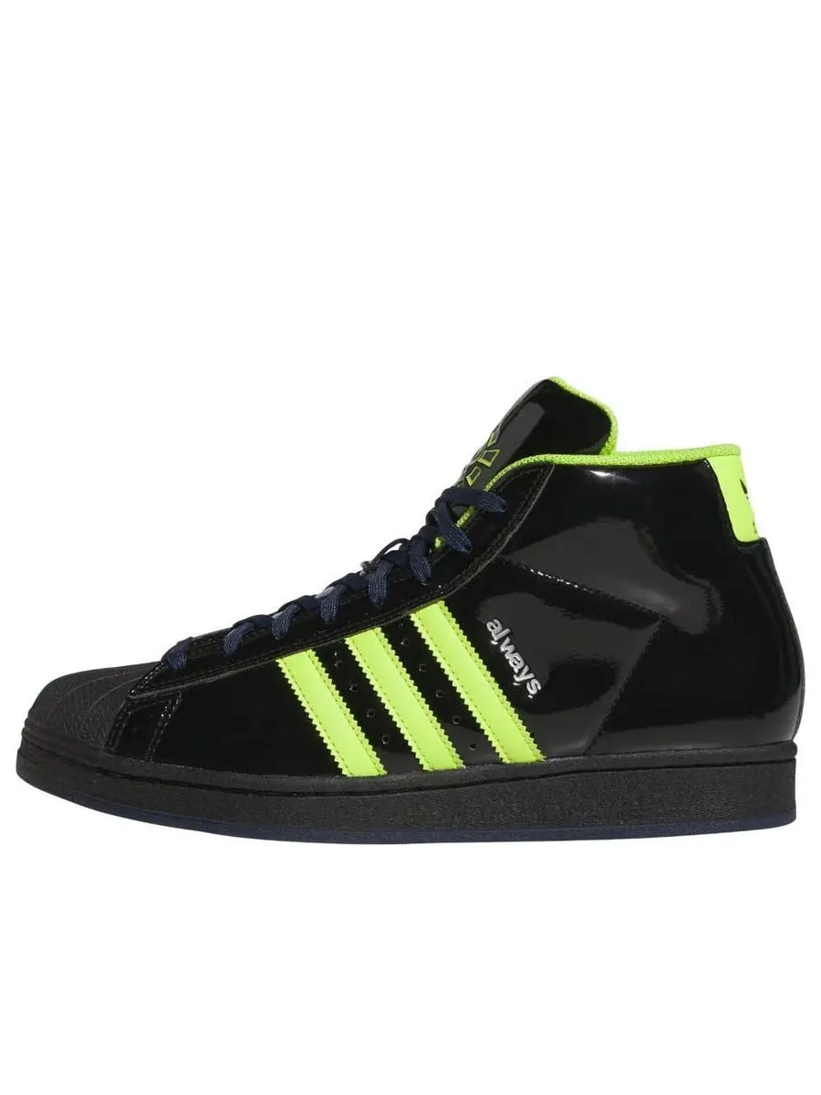 Кроссовки adidas x Always Pro Model ADV 'Black Semi Solar Slime' — изображение 1 из 6, черный