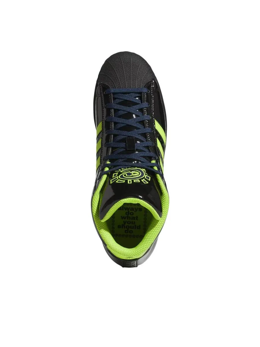 Кроссовки adidas x Always Pro Model ADV 'Black Semi Solar Slime' — изображение 5 из 6, черный