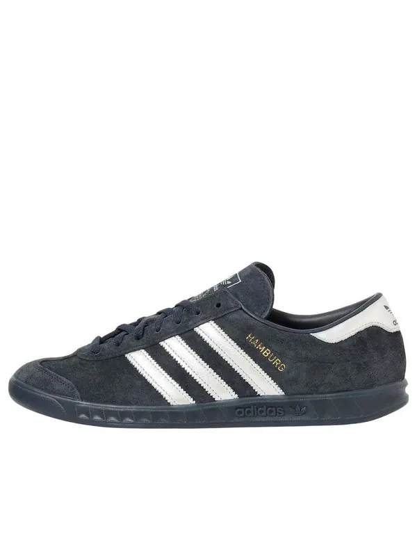 Кроссовки hamburg 'legend ink silver metallic gold metallic' Adidas — изображение 1 из 4