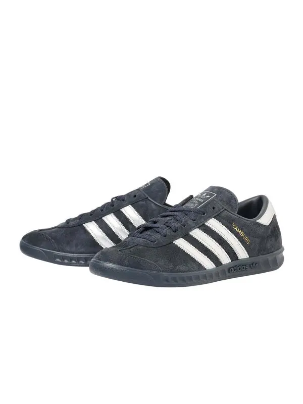 Кроссовки hamburg 'legend ink silver metallic gold metallic' Adidas — изображение 2 из 4