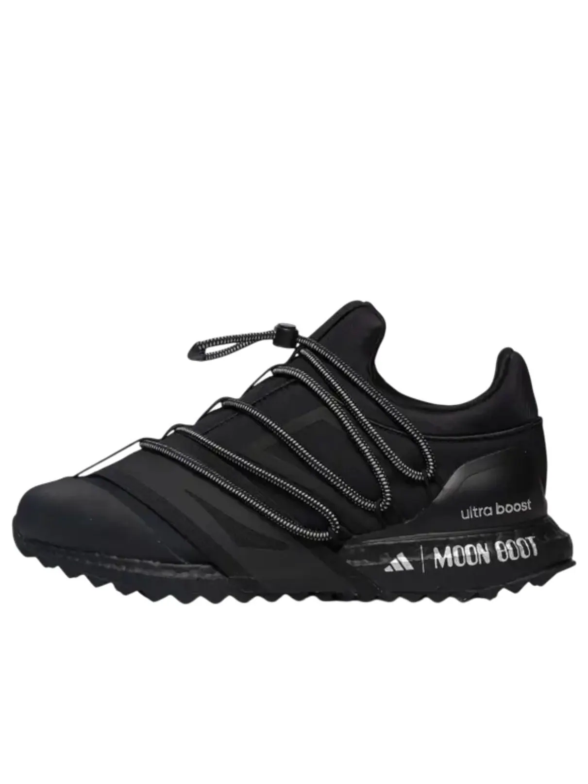 Кроссовки Adidas x Moon Boot Ultra Boost 1.0 'Black' — изображение 1 из 4, черный/черный/красный
