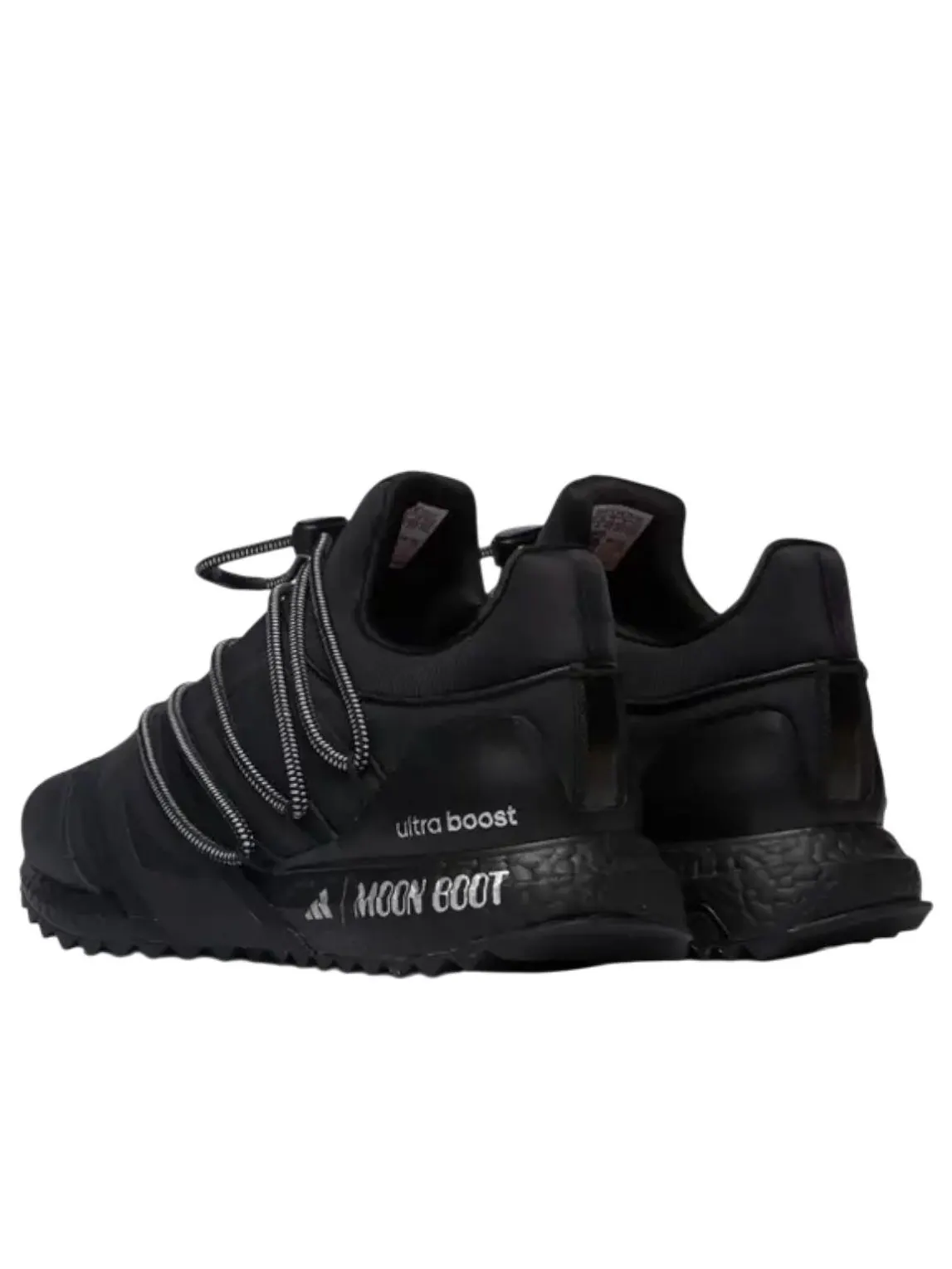 Кроссовки Adidas x Moon Boot Ultra Boost 1.0 'Black' — изображение 3 из 4, черный/черный/красный