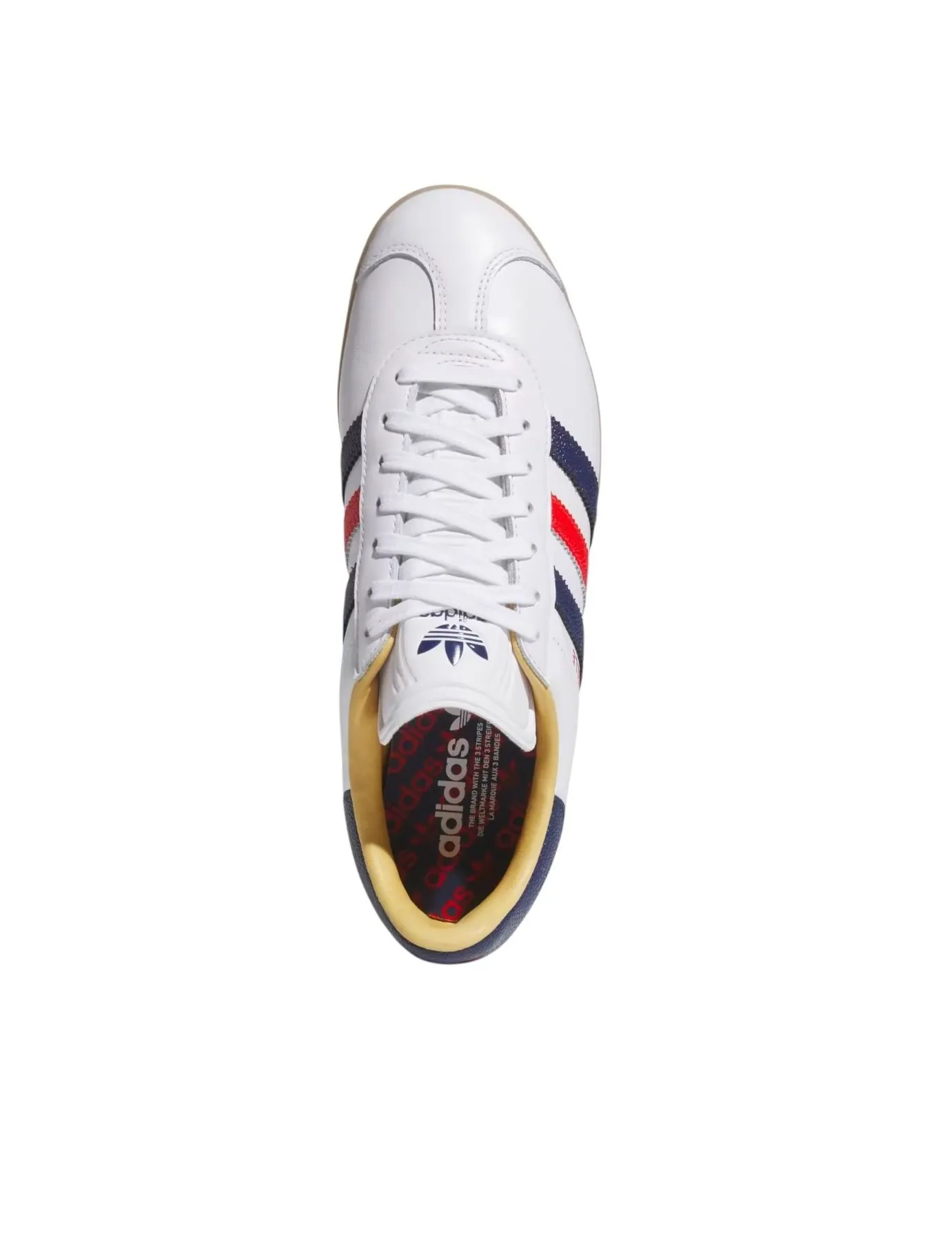 Adidas Gazelle Golf LE 'Cloud White Dark Blue Red' — изображение 2 из 5