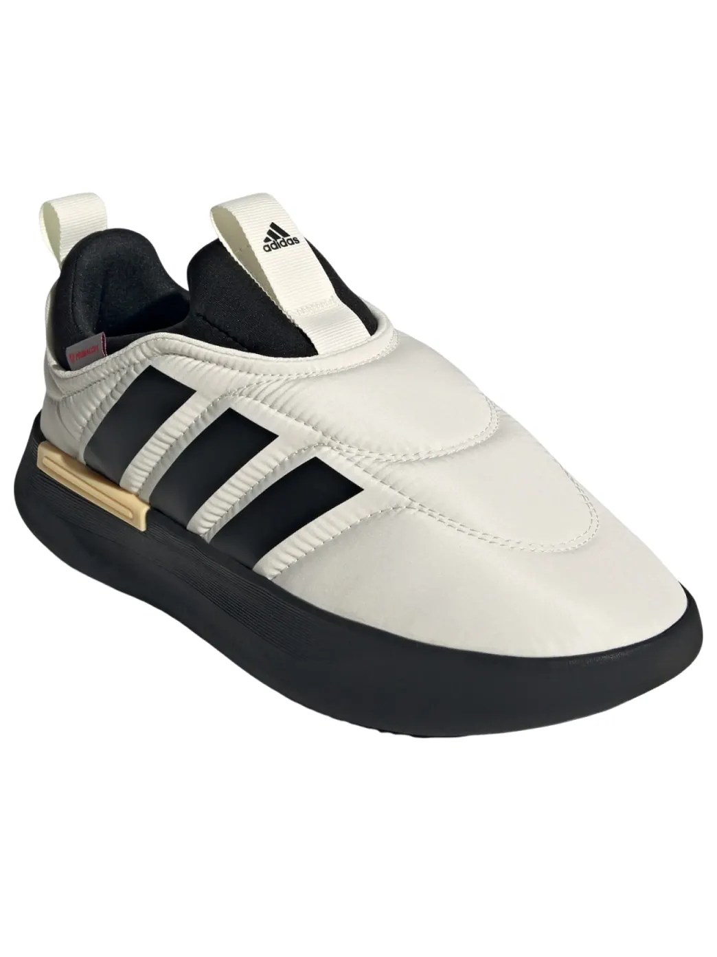 Adidas Adipuff 'Off White Core Black Orange Tint' — изображение 3 из 5, белый/черный/оранжевый
