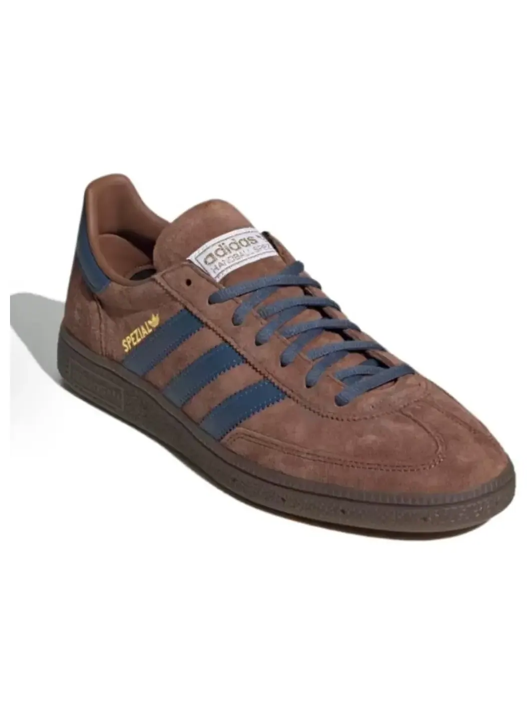 Кроссовки adidas Handball Spezial 'Preloved Brown Preloved Ink' — изображение 2 из 5, коричневый