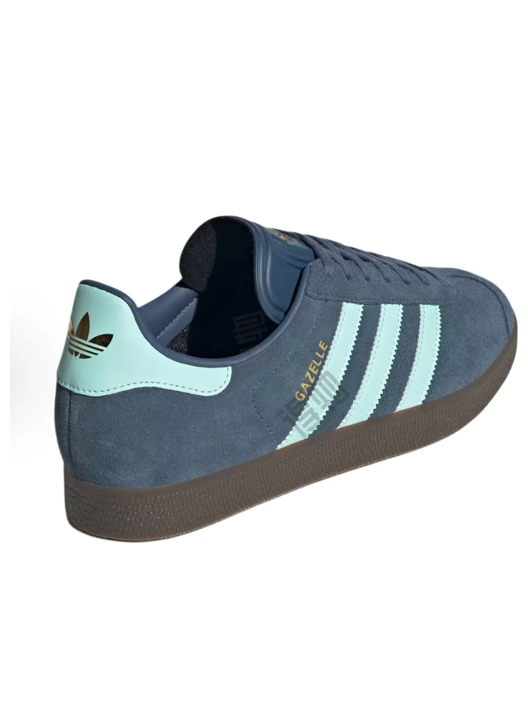 Adidas Gazelle 'Preloved Ink Court Green Gum' — изображение 3 из 6, зеленый