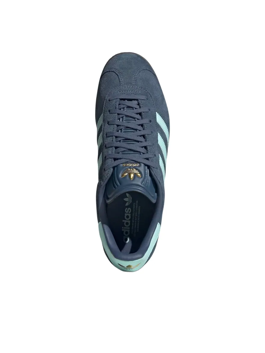 Adidas Gazelle 'Preloved Ink Court Green Gum' — изображение 4 из 6, зеленый