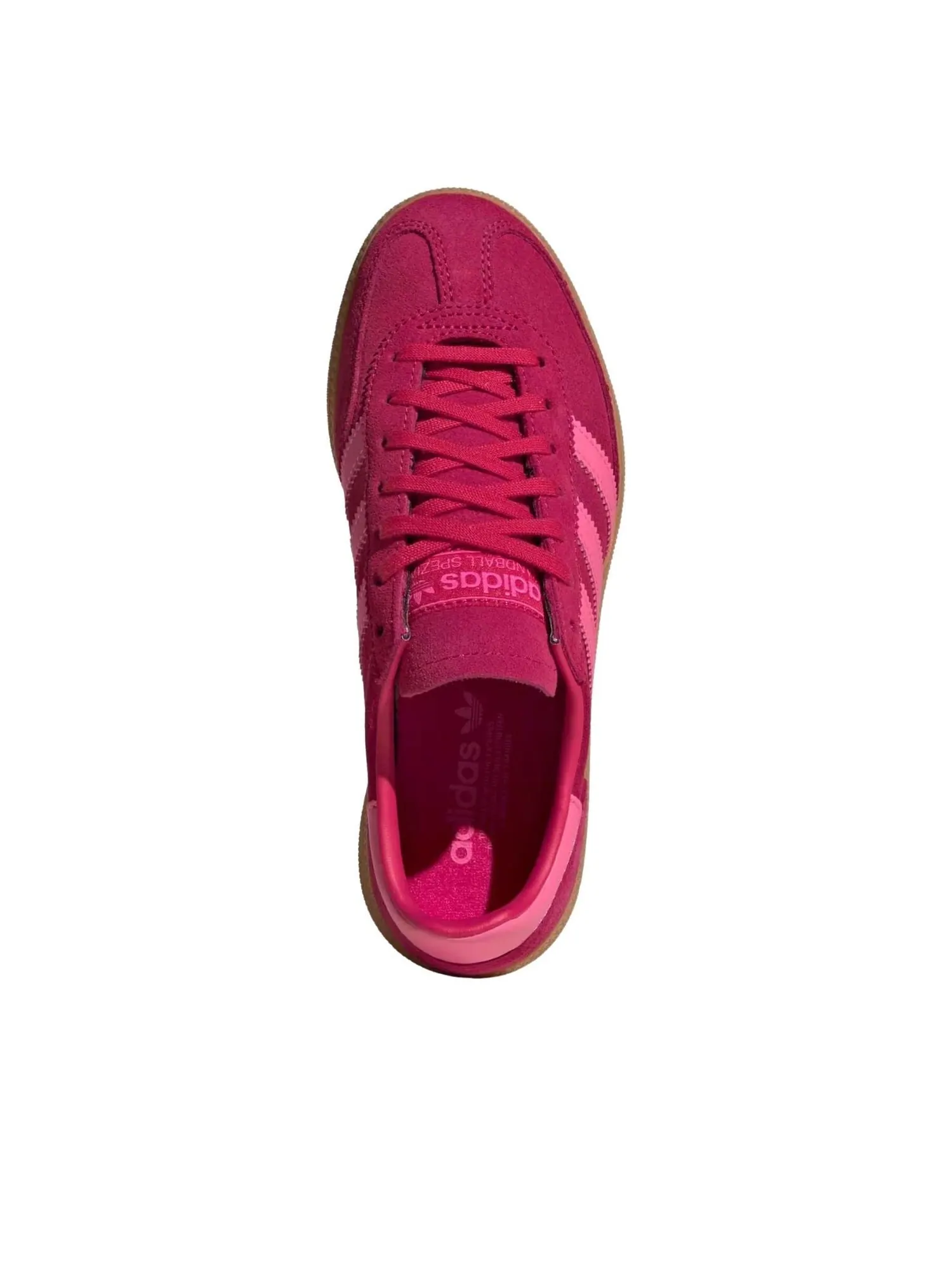 (GS) Adidas Handball Spezial Ruby Red Lucid Pink Gum — изображение 4 из 6, красный/розовый