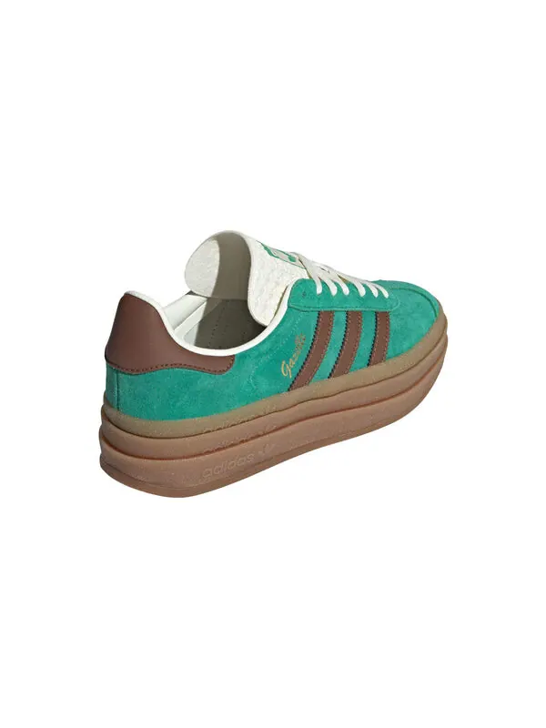 Кроссовки gazelle bold 'green brown' Adidas — изображение 4 из 4, зеленый/коричневый