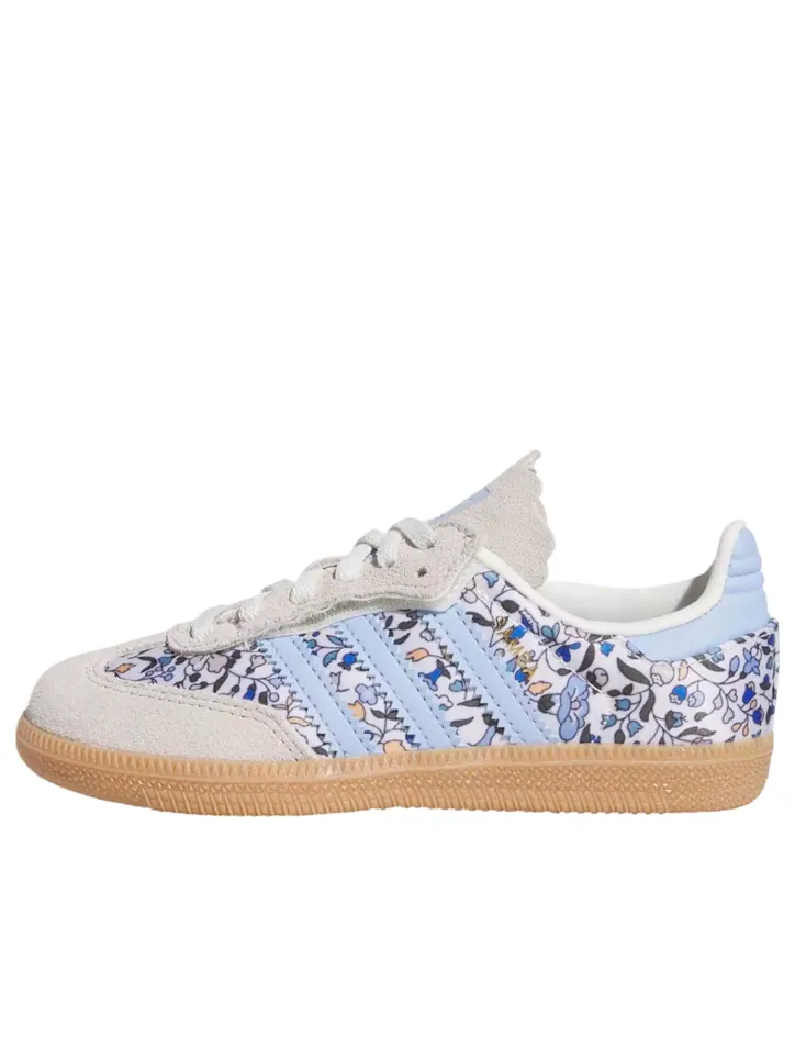 (PS) Adidas x Liberty London Samba 'Blue Off White Gum' — изображение 1 из 6, синий/белый