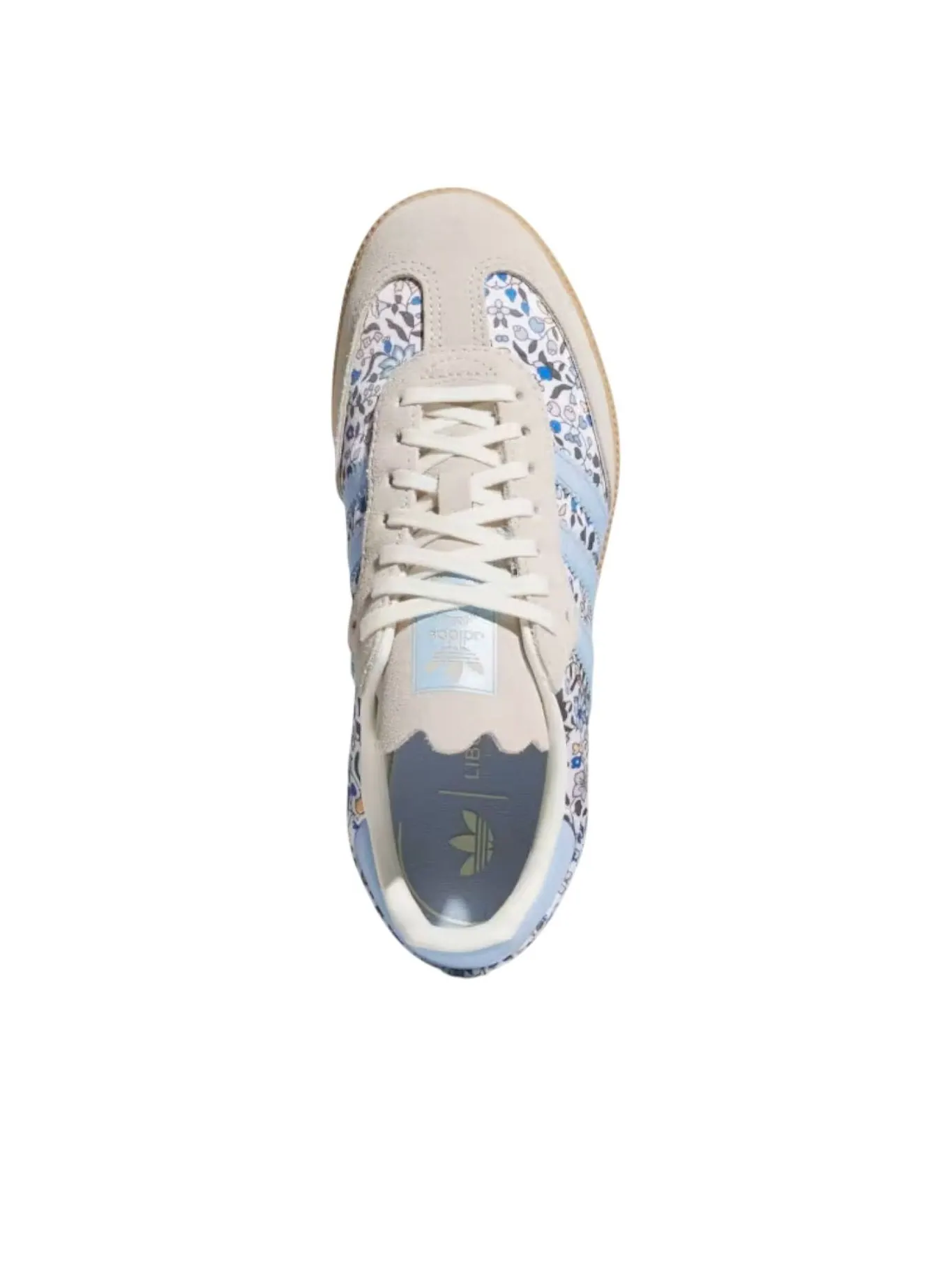 (GS) Adidas Samba OG Liberty London Blue Floral — изображение 2 из 5, синий/белый