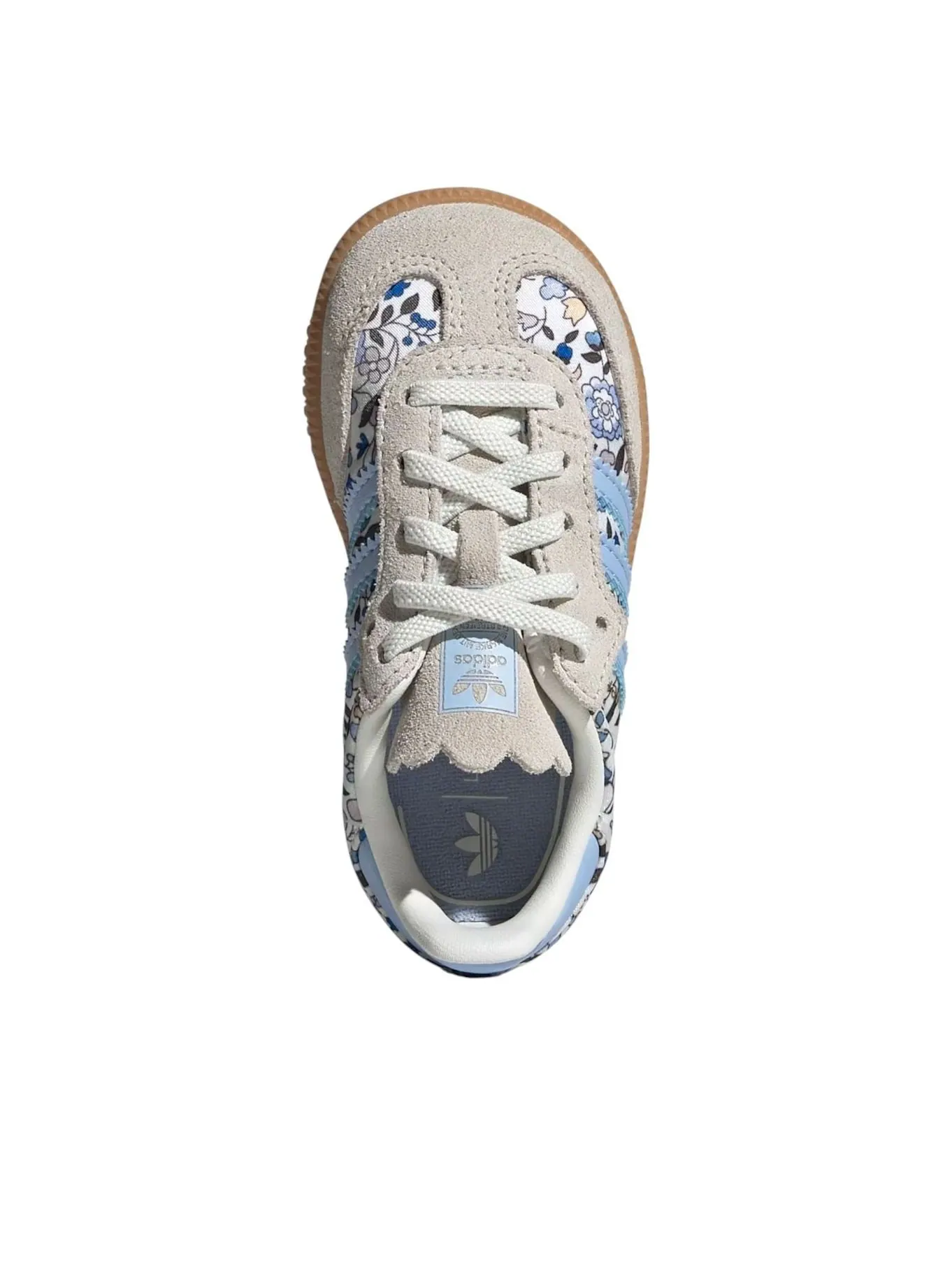 (TD) Adidas x Liberty London Samba OG 'Beige Off White' — изображение 4 из 6, бежевый/белый