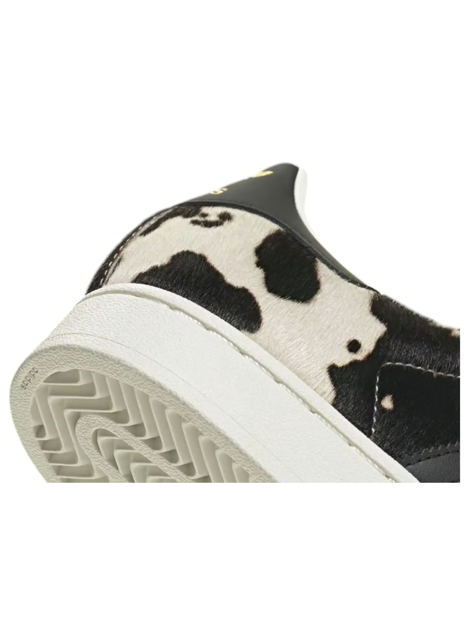 Кроссовки (WMNS) adidas Superstar 'Cow Print' — изображение 3 из 6, черный