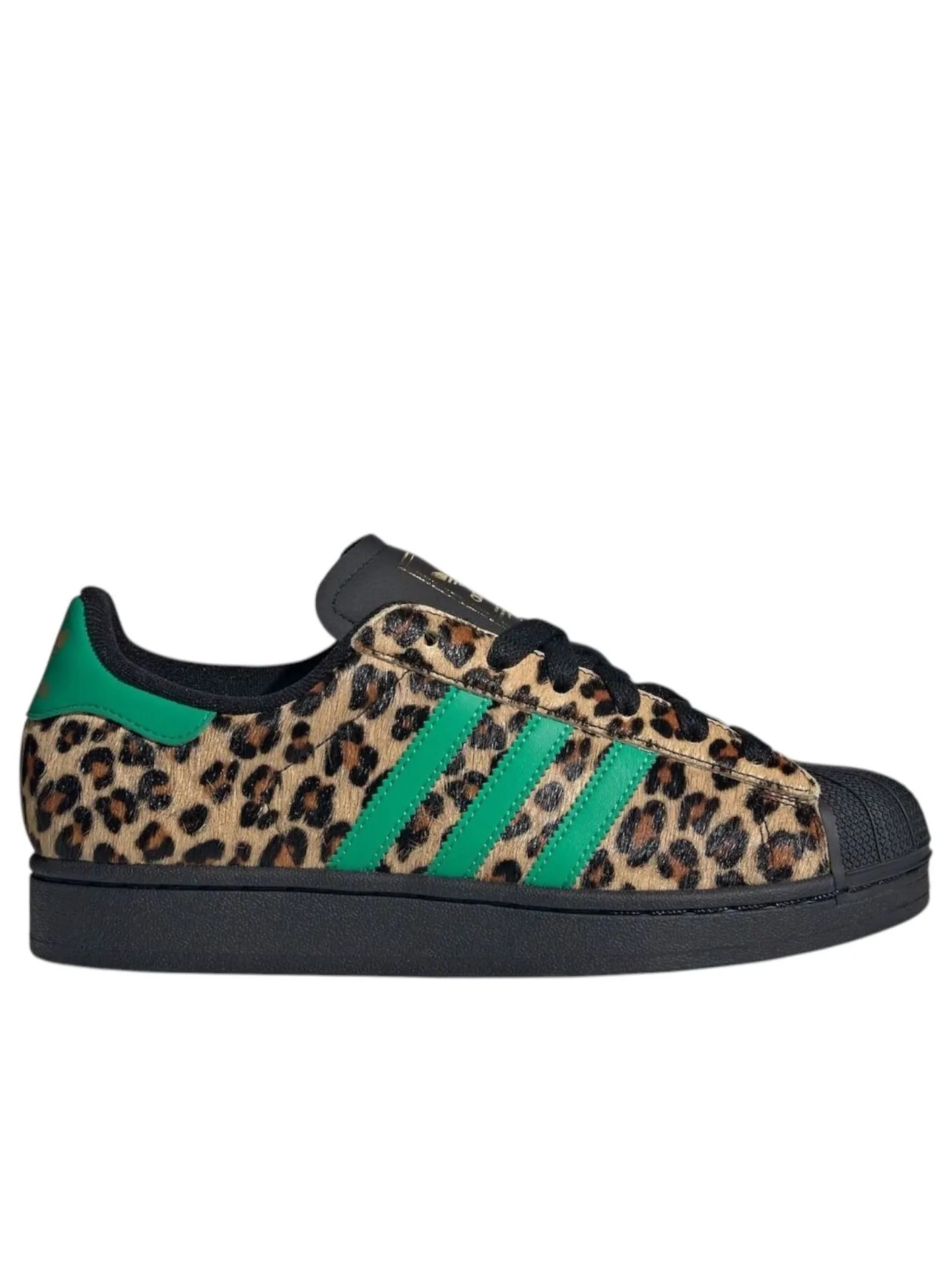 (WMNS) Adidas Superstar II 'Black Green Leopard' — изображение 6 из 6