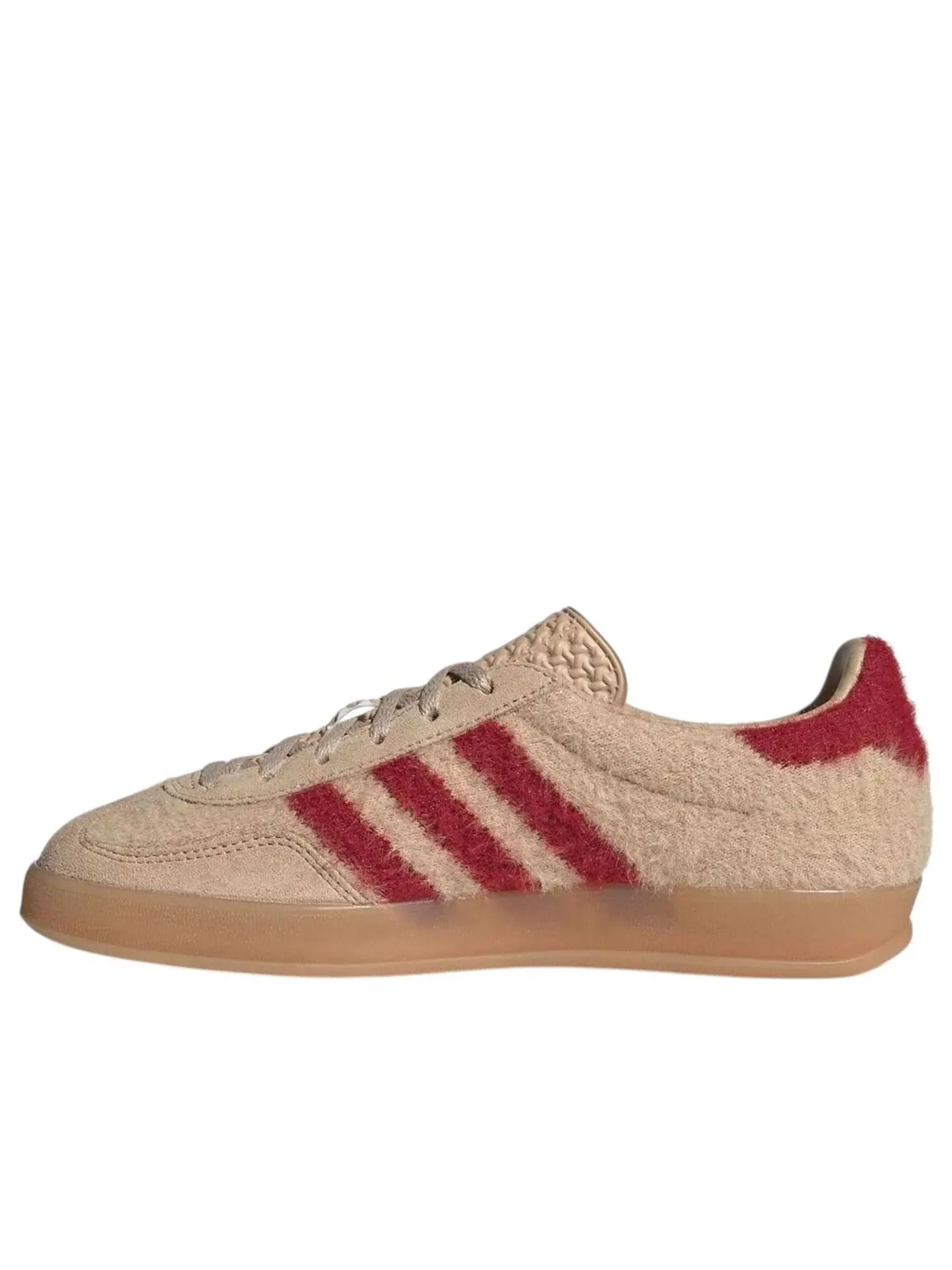 (WMNS) Adidas Gazelle Indoor Furry 'Tan Red' — изображение 1 из 5, бежевый/красный