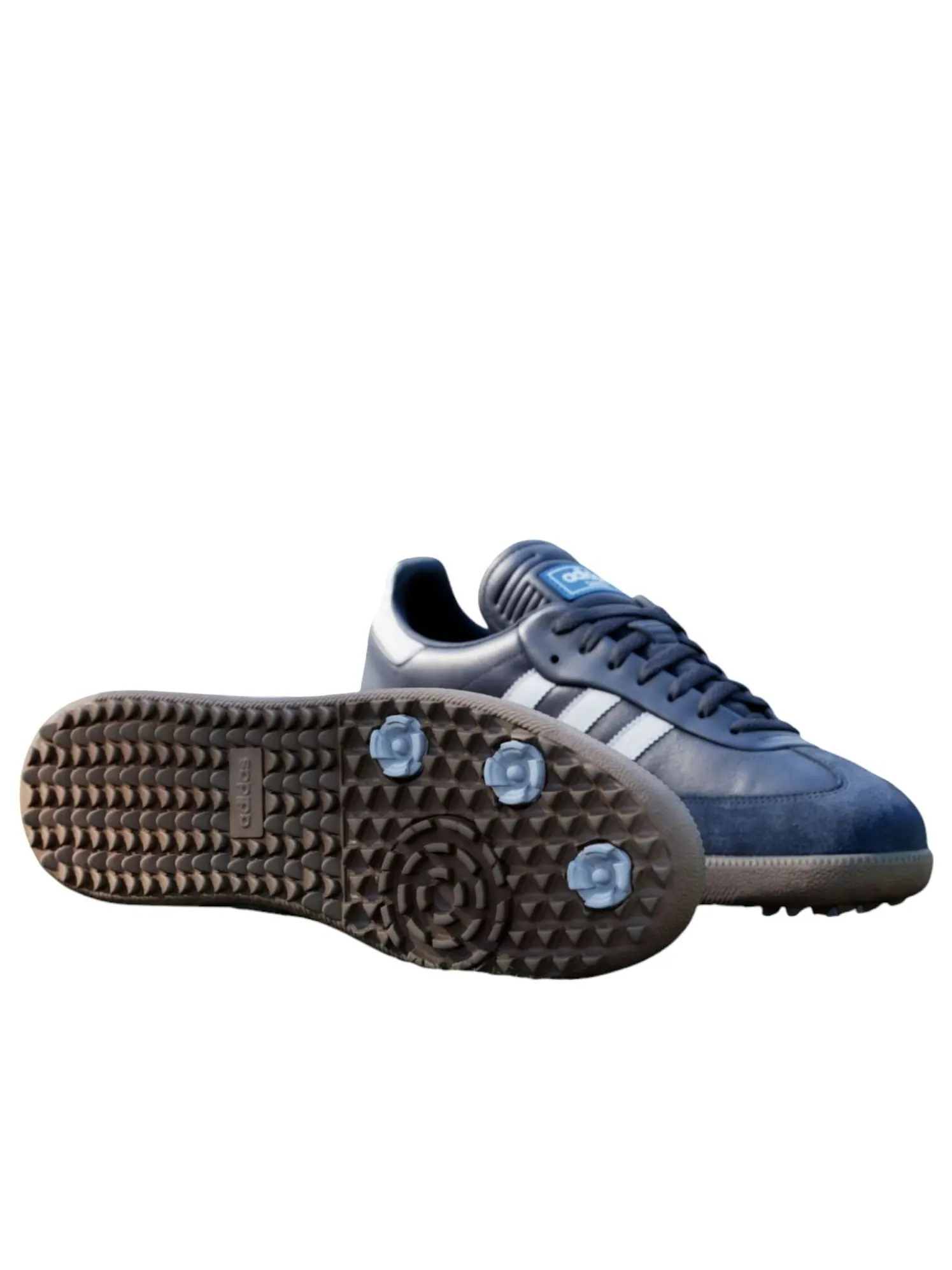 Кроссовки adidas Samba Spikeless Golf 'Night Indigo' — изображение 3 из 5, темно-синий