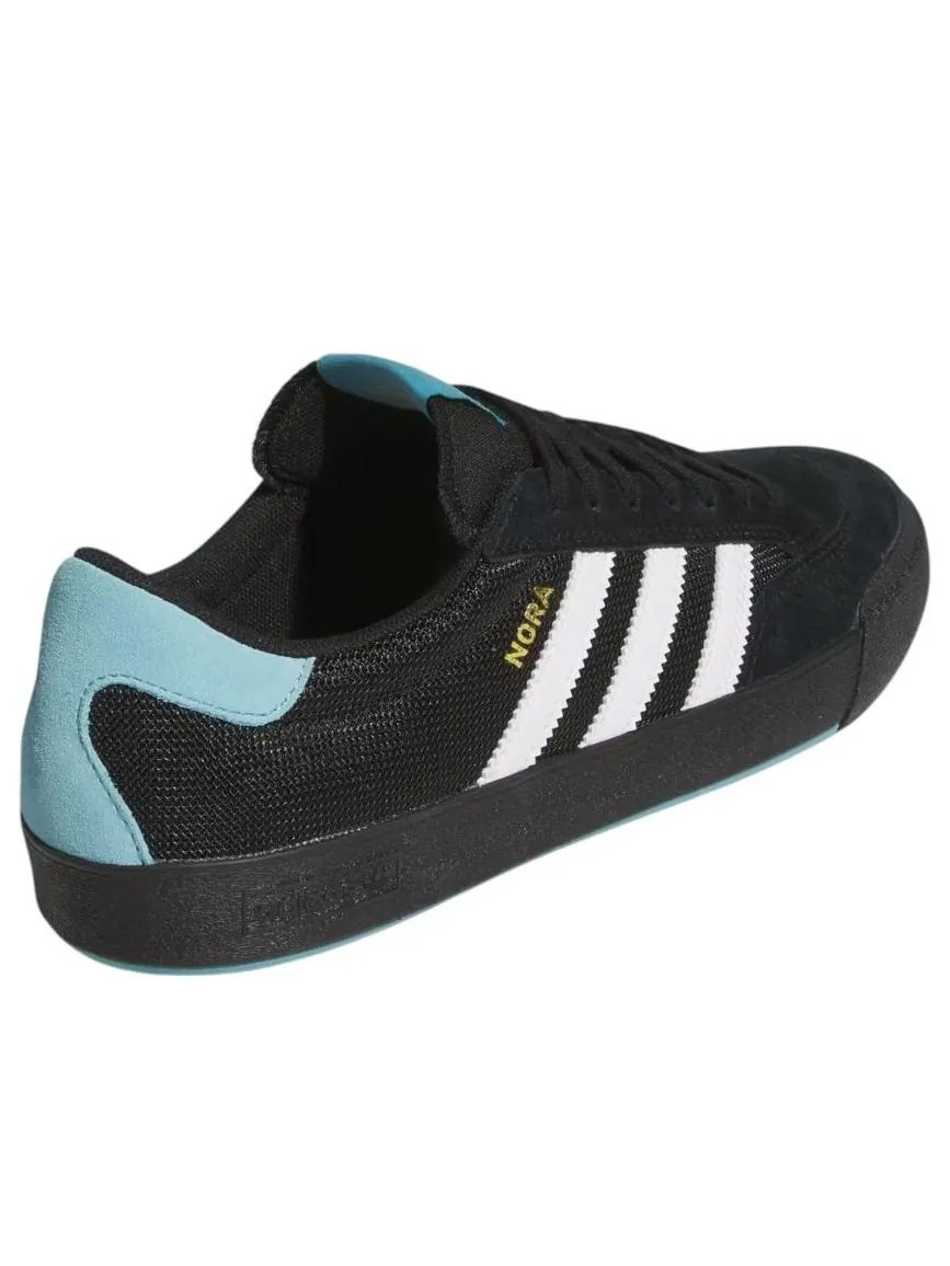 Adidas Nora 'Black White Gold Metallic' — изображение 6 из 6