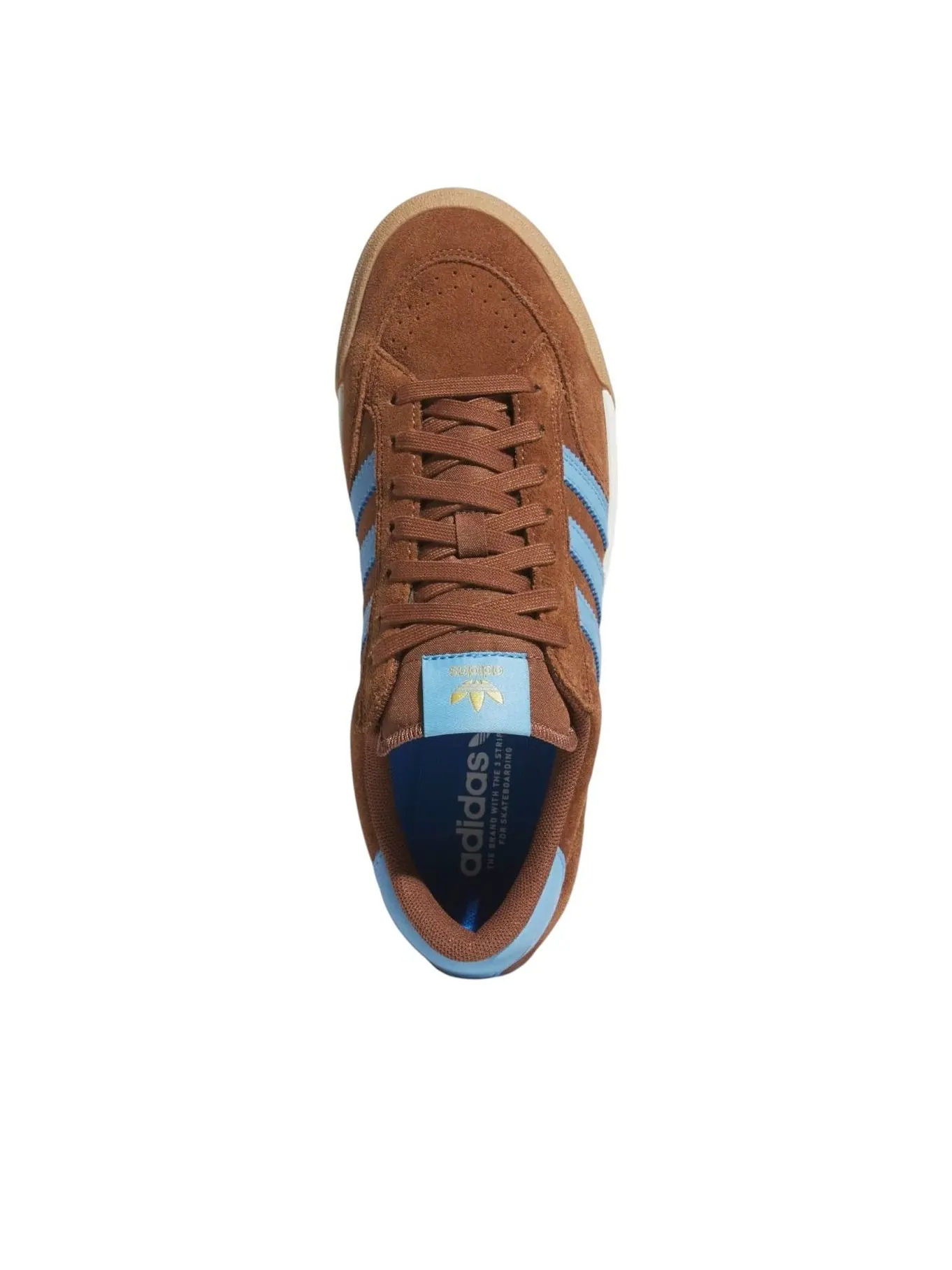 Adidas Nora 'Preloved Brown Light Blue' — изображение 3 из 6, коричневый/светлый синий