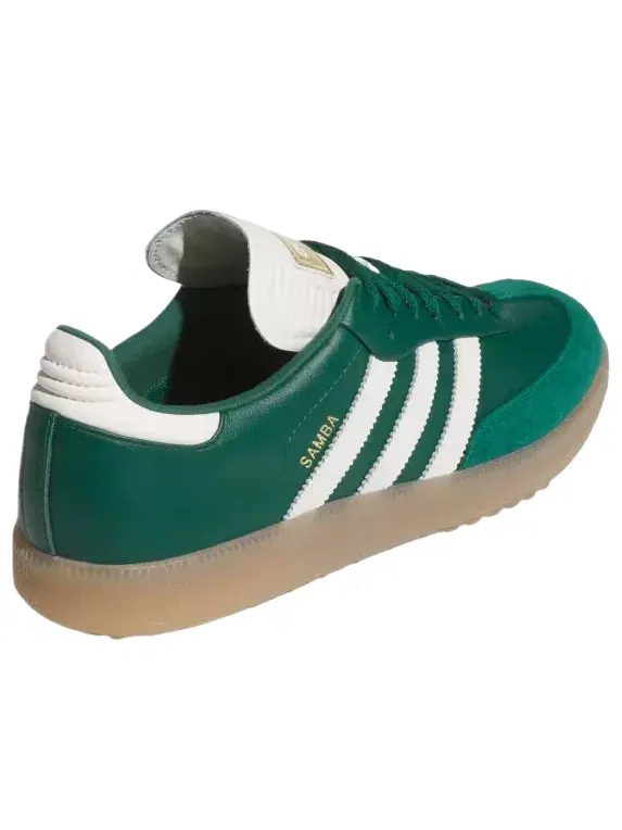 Кроссовки Adidas Samba Spikeless Golf 'Collegiate Green Gum' JP8652 — изображение 4 из 6, зеленый