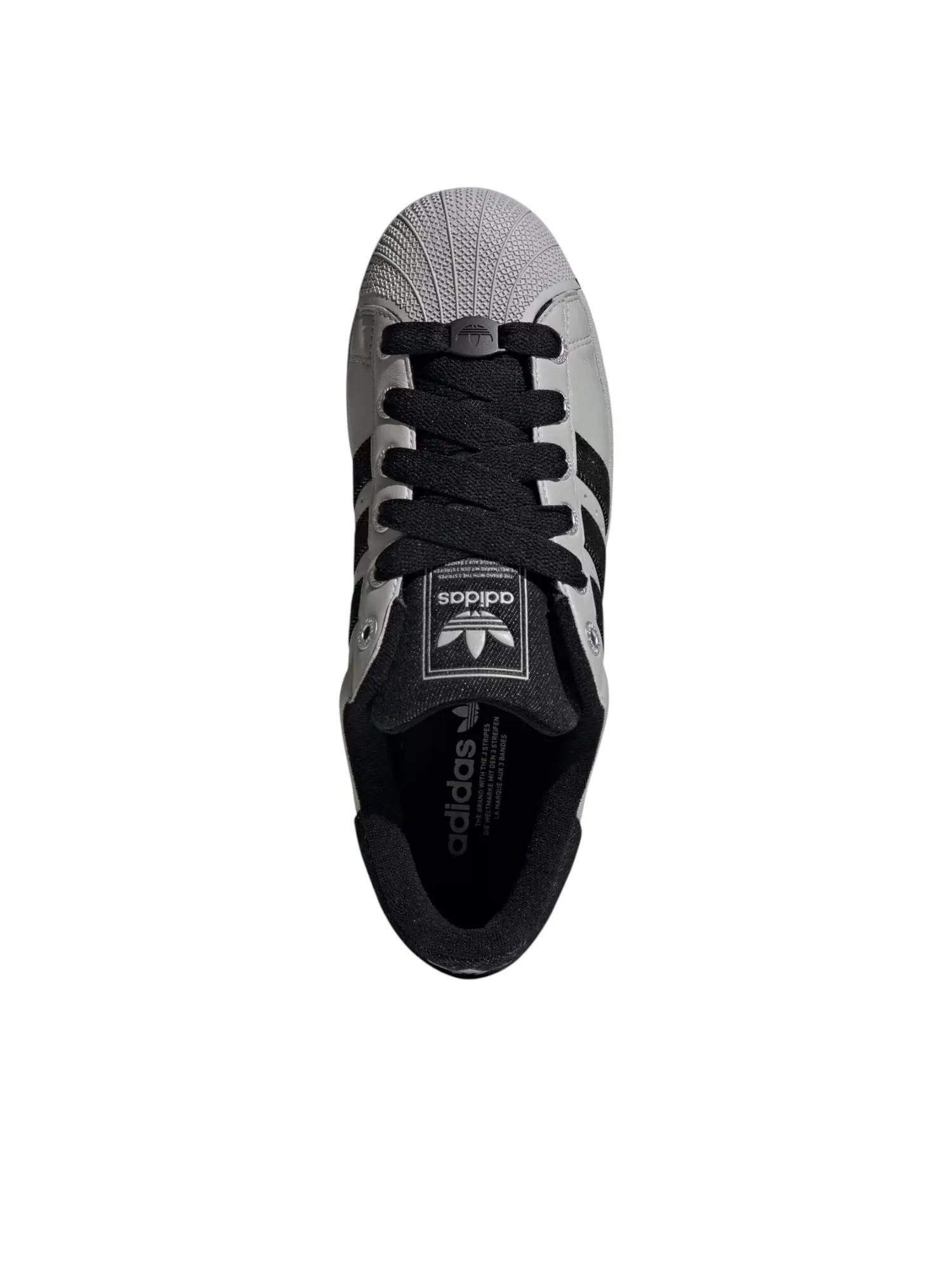 Кроссовки adidas Superstar II 'Grey Two Core Black' — изображение 2 из 6, серый
