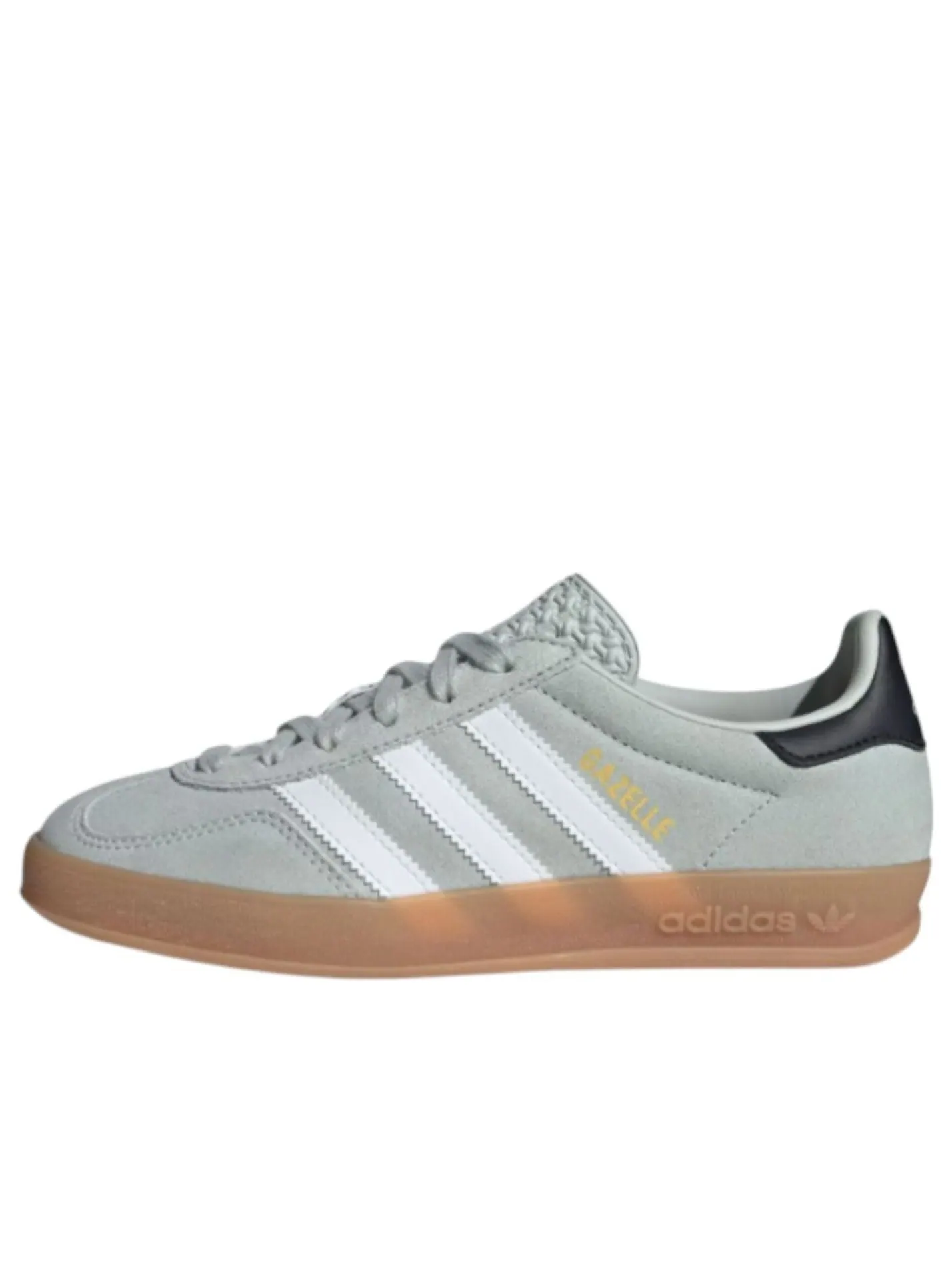 Кроссовки (GS) adidas Gazelle Indoor 'Wonder Silver' — изображение 1 из 5, серый