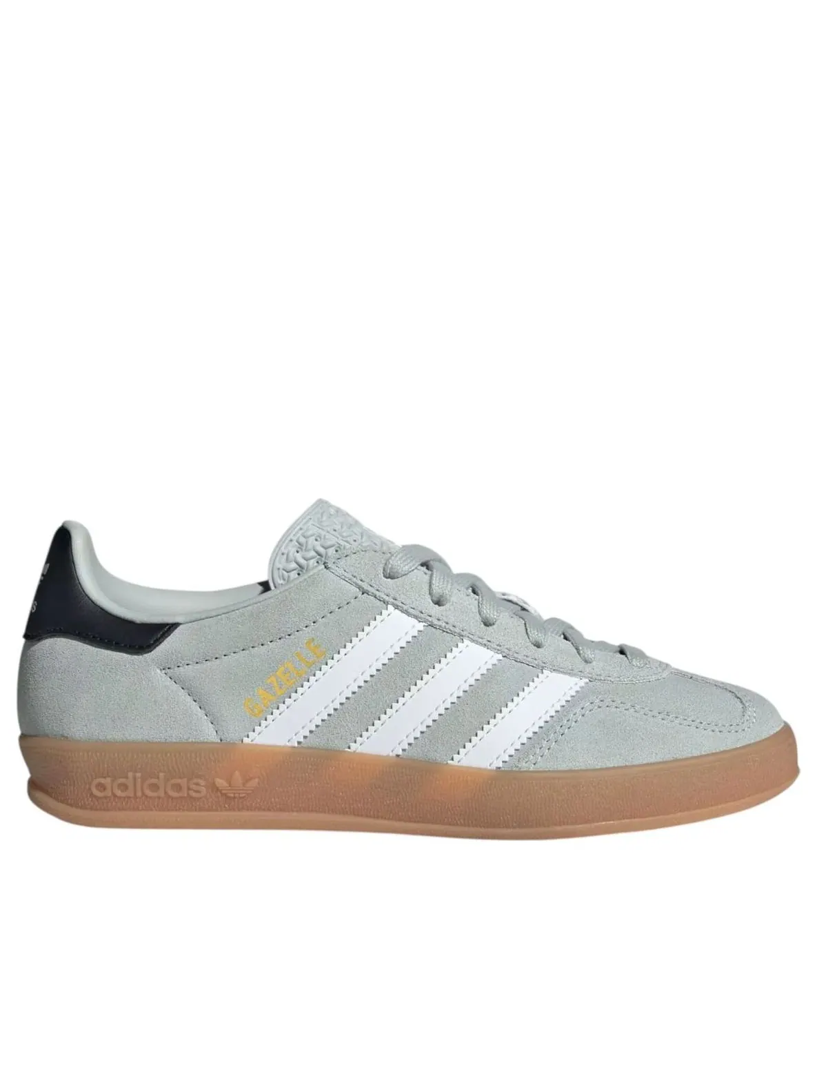 Кроссовки (GS) adidas Gazelle Indoor 'Wonder Silver' — изображение 5 из 5, серый