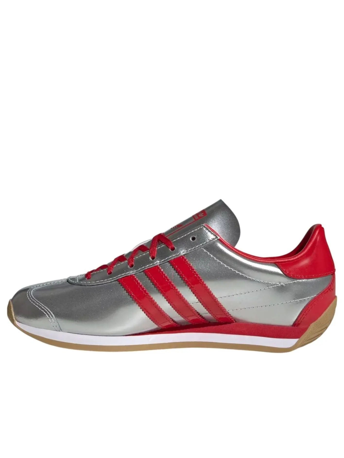 Кроссовки (WMNS) adidas Country 'Silver Metallic Better Scarlet' — изображение 1 из 6, серебряный