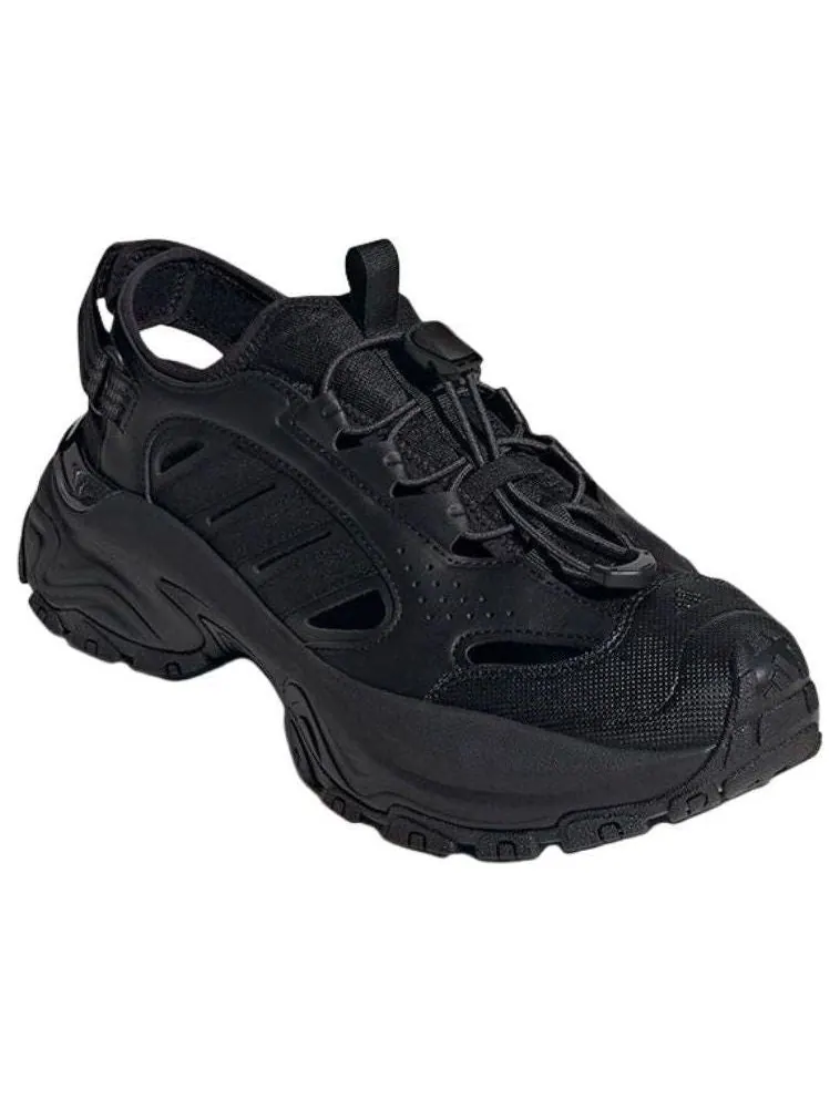 Сандалии adidas Sneaker Sandals 'Core Black Grey Six' — изображение 3 из 6, черный