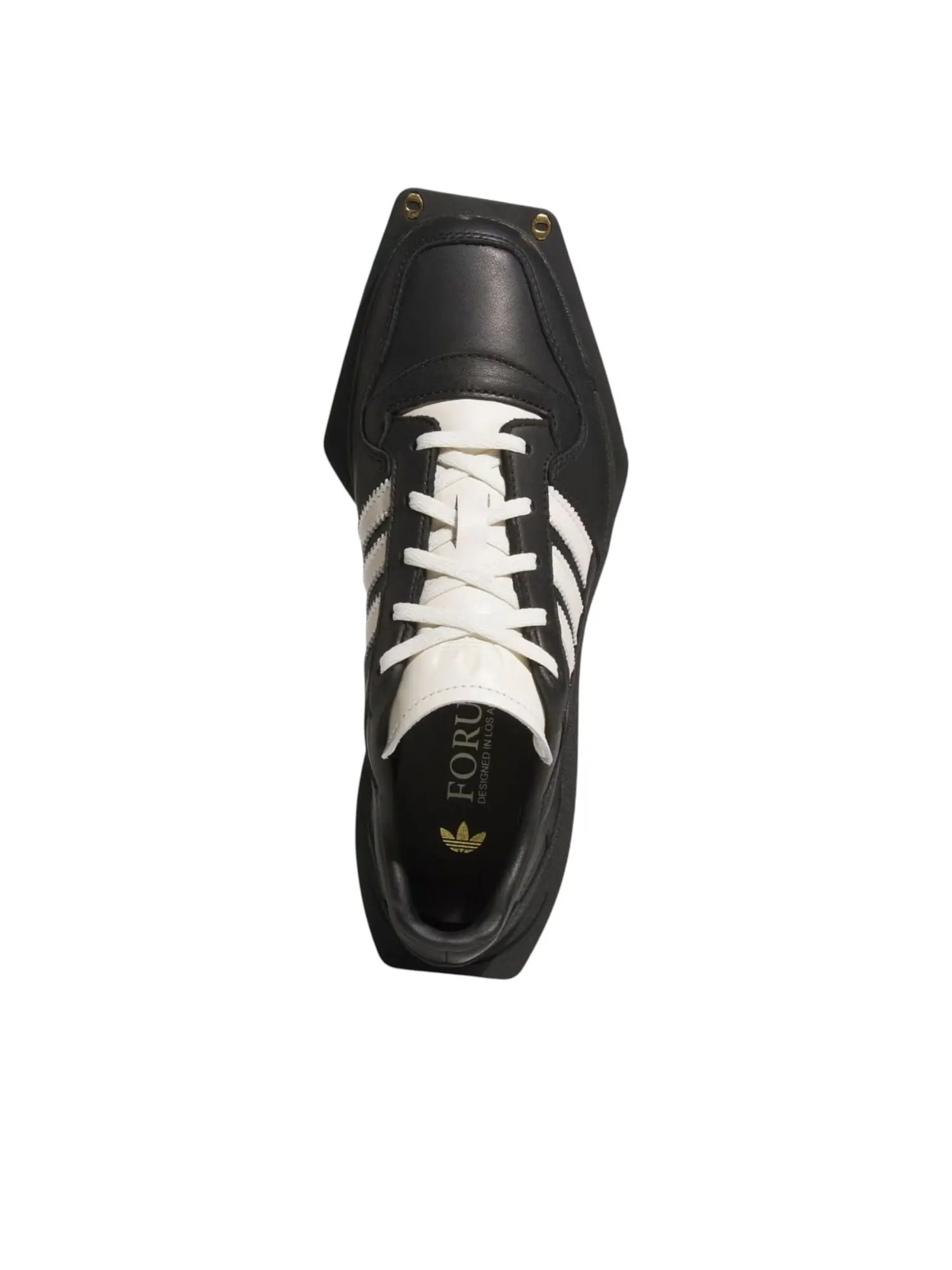 Кроссовки adidas Forum Cubism 'Black White' — изображение 4 из 6, черный