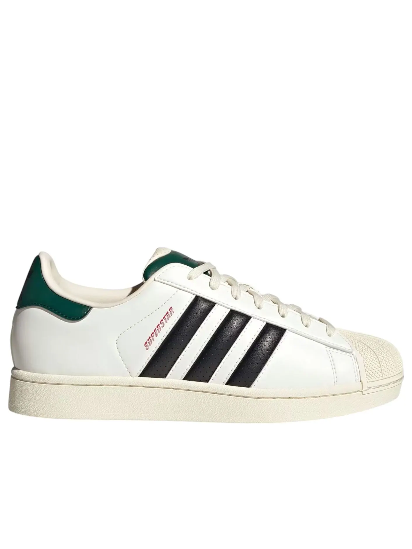 Кроссовки adidas Superstar 'White Black Green' — изображение 5 из 5, белый