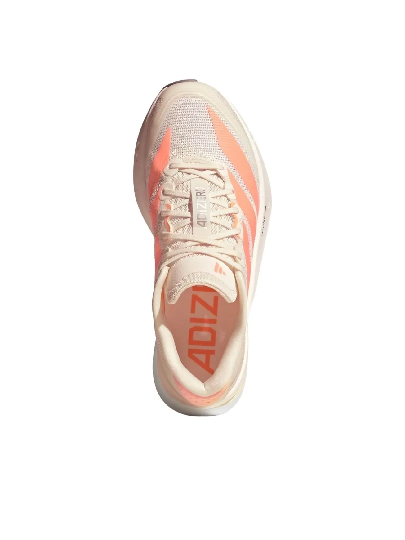 (WMNS) Adidas adizero Boston 13 'Off White Beam Orange' — изображение 2 из 5