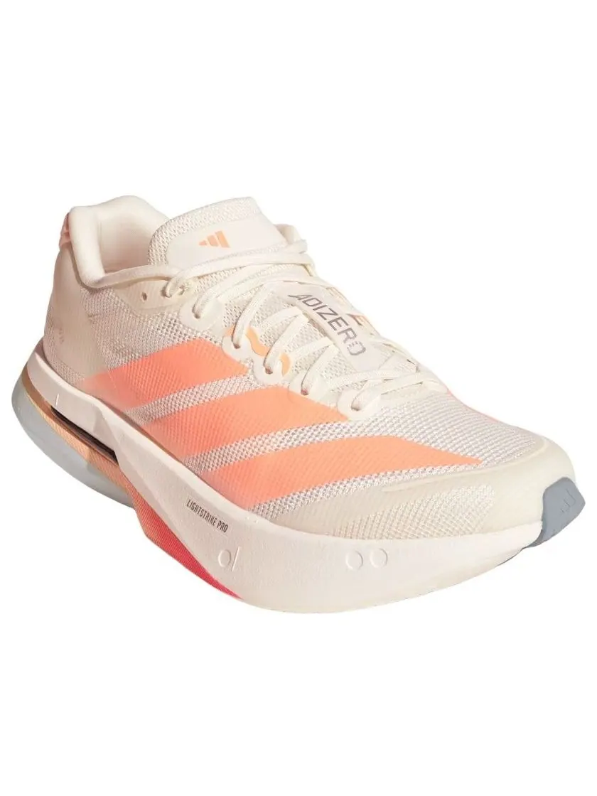 (WMNS) Adidas adizero Boston 13 'Off White Beam Orange' — изображение 4 из 5