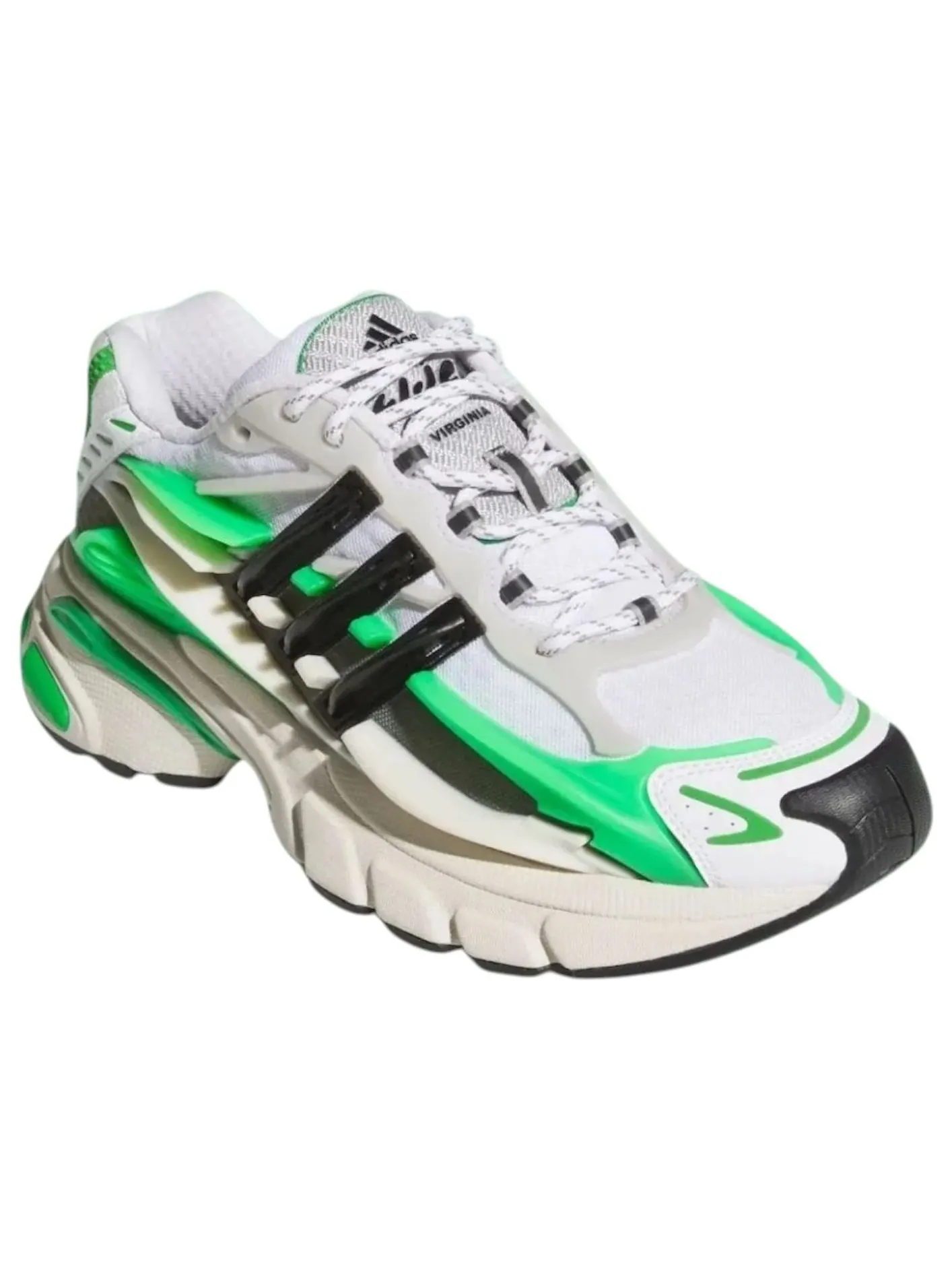 Кроссовки adidas x Pharrell Adistar Jellyfish 'Real Green' — изображение 2 из 6, зеленый