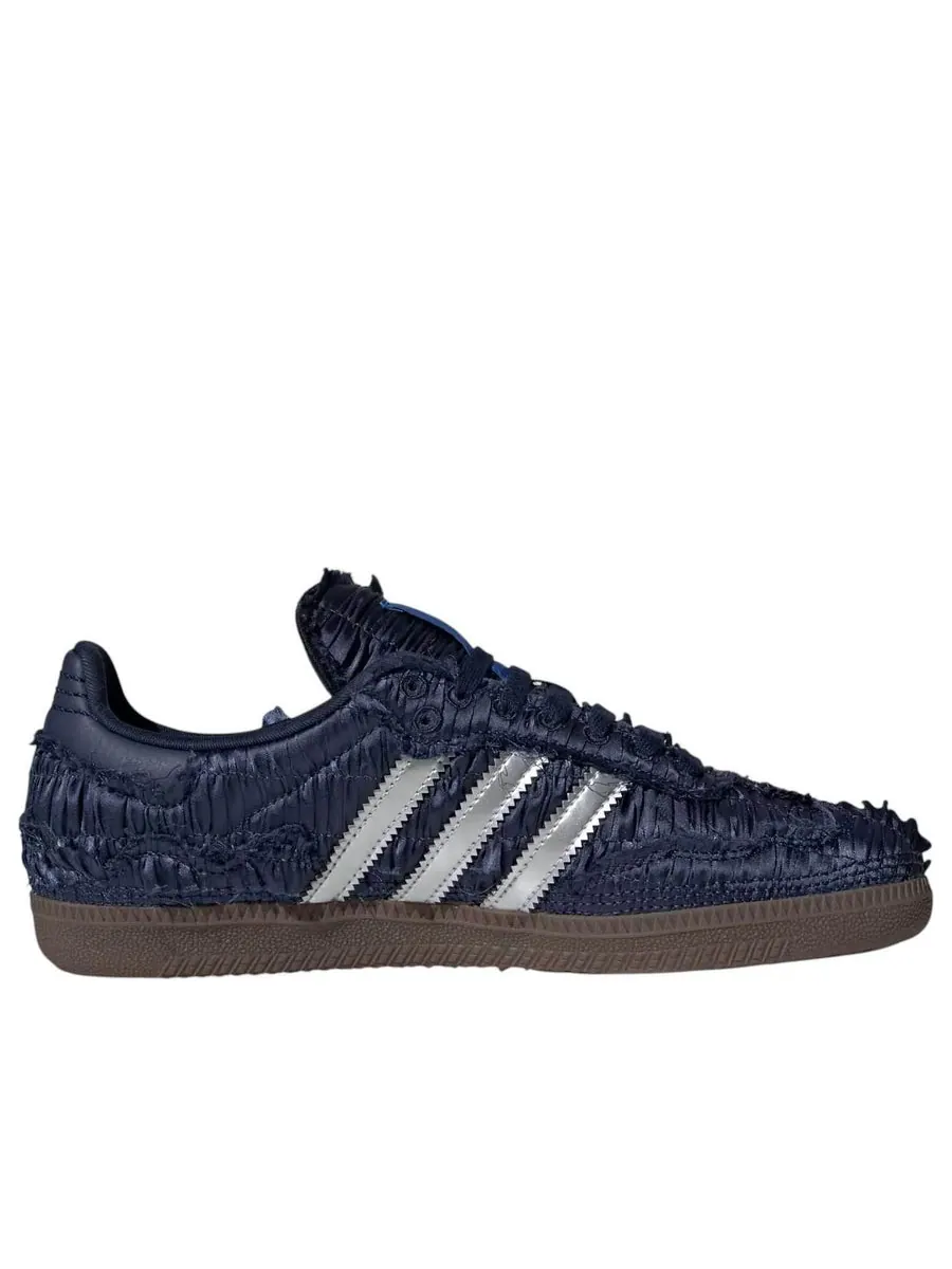 Кроссовки adidas x Caroline Hu Samba OG 'Satin Dark Blue' — изображение 2 из 6, синий