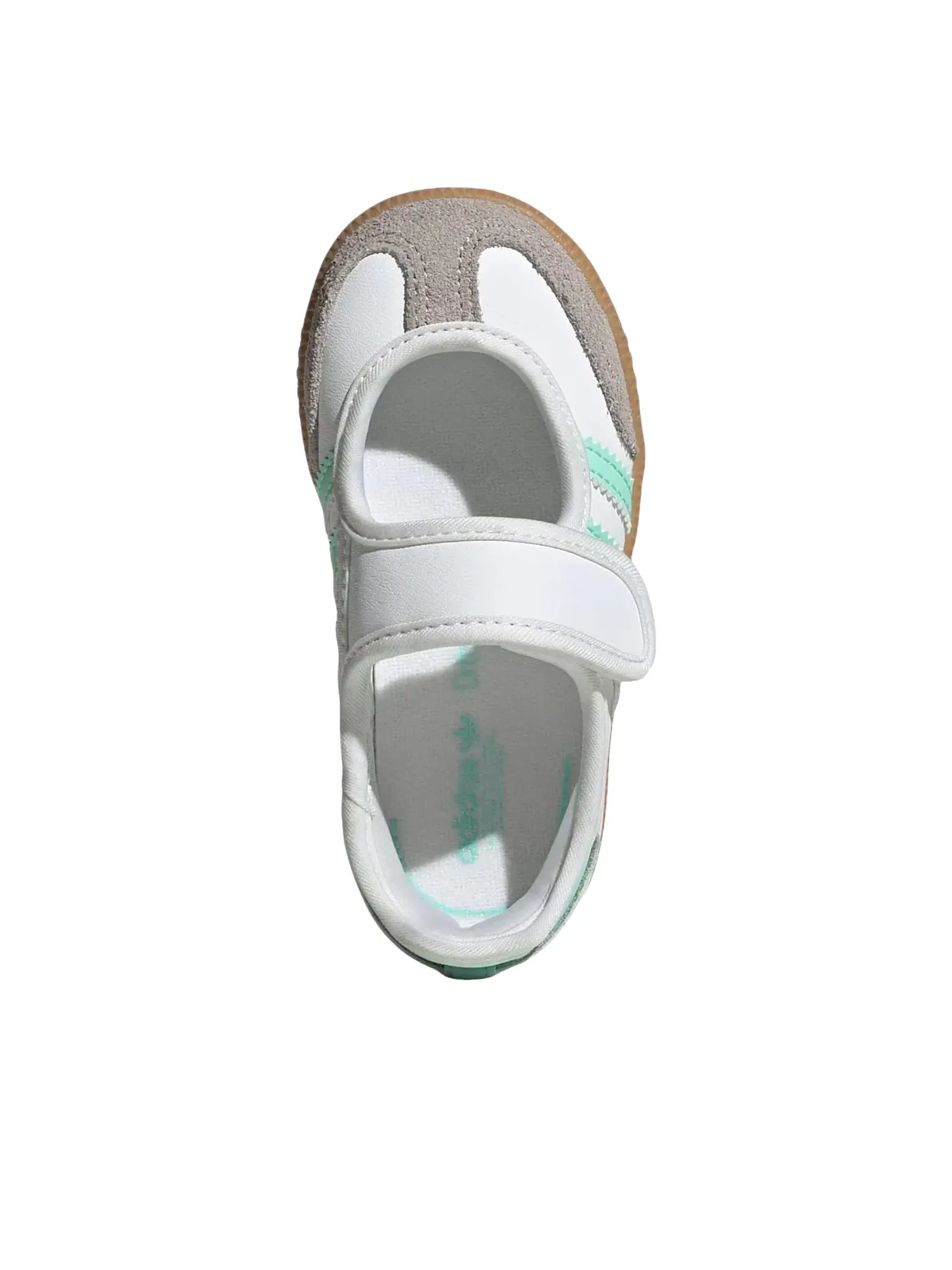 Кроссовки Adidas Samba Jane 'White Easy Green' JP9542 — изображение 3 из 4, зеленый