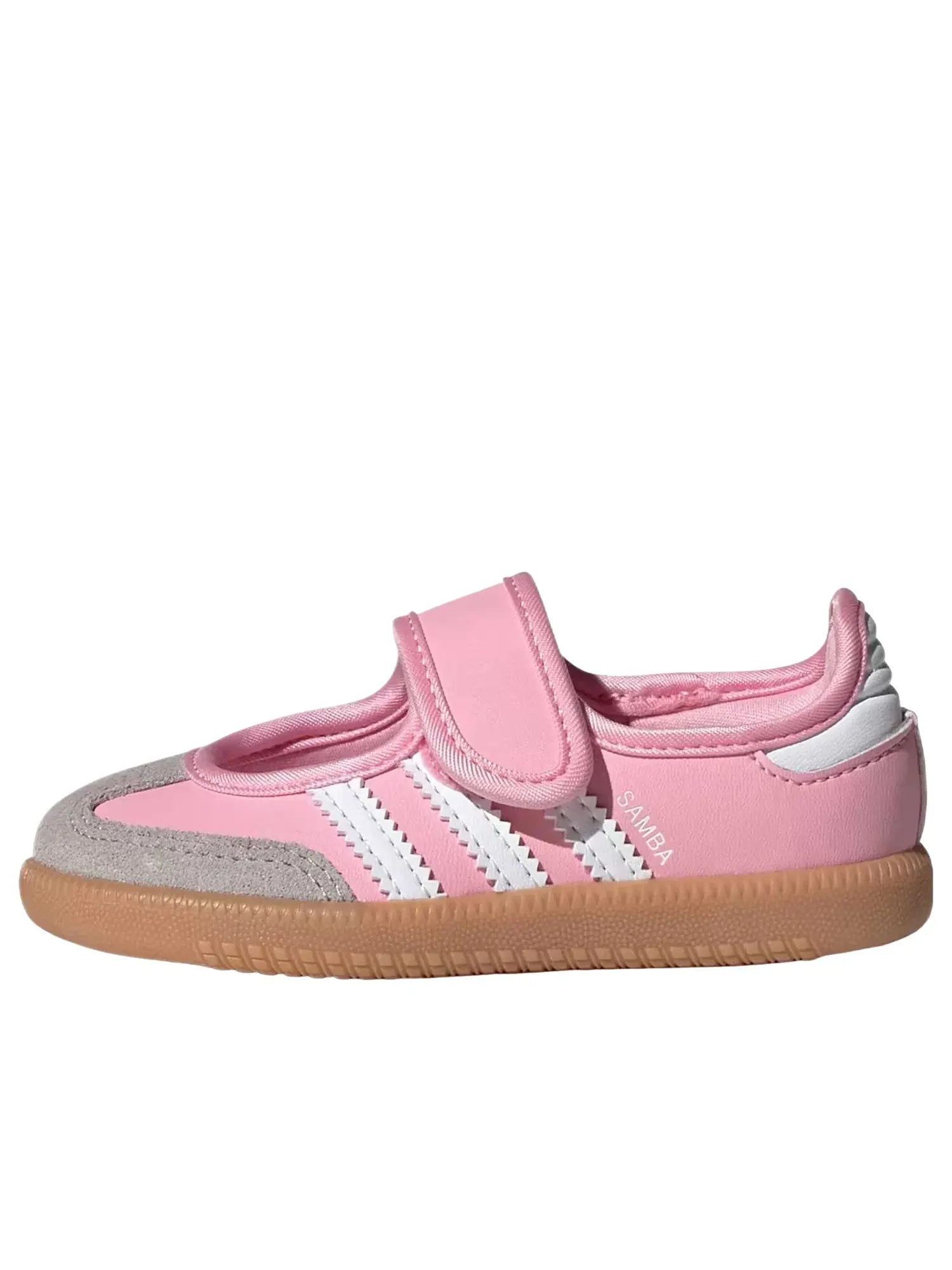 Кроссовки Adidas Samba Jane 'Light Pink Cloud White Gum' JP9543 — изображение 1 из 6, розовый