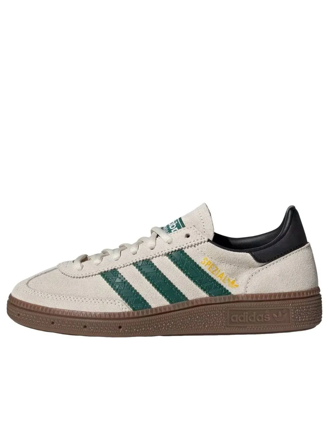 (GS) Adidas Handball Spezial 'Off White Collegiate Green Gum' — изображение 1 из 5, белый/зеленый