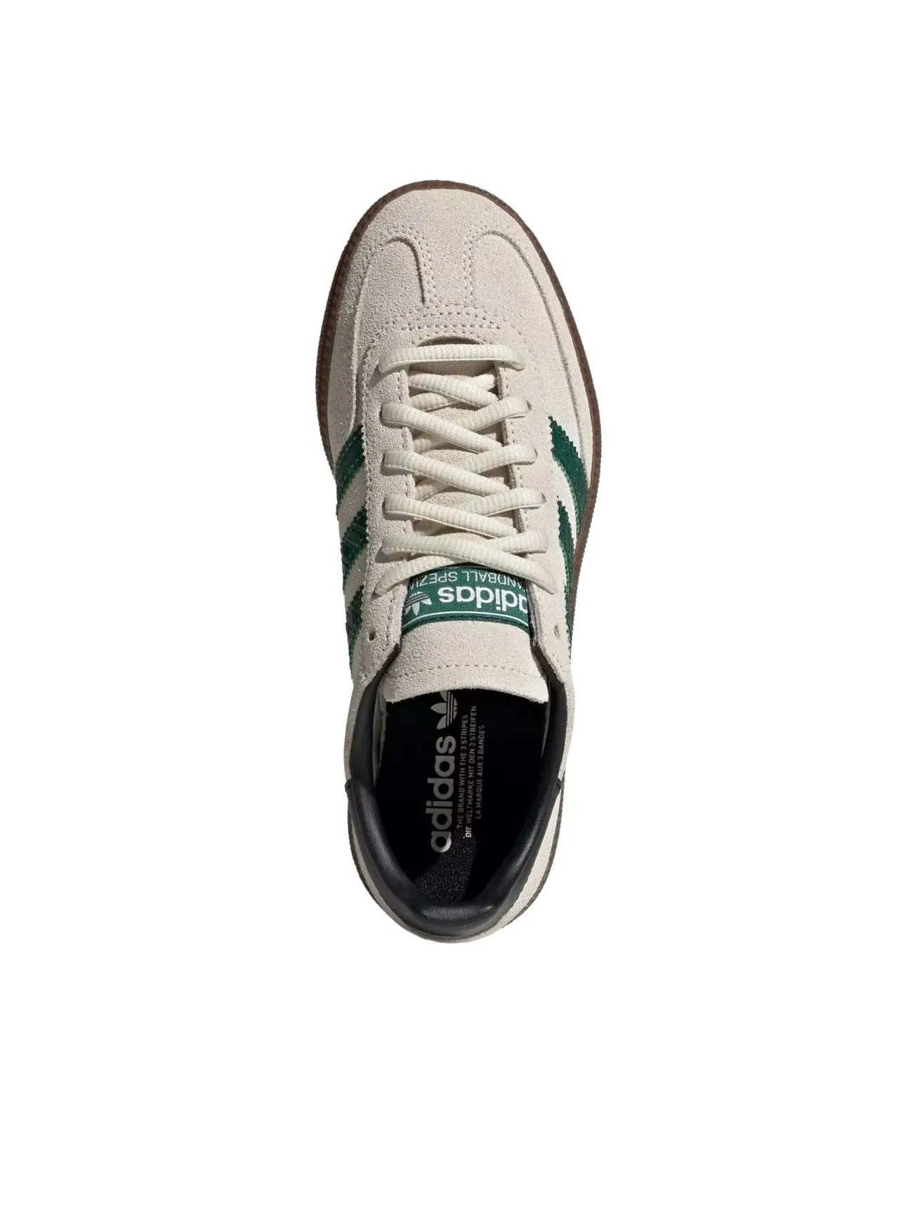 (GS) Adidas Handball Spezial 'Off White Collegiate Green Gum' — изображение 2 из 5, белый/зеленый