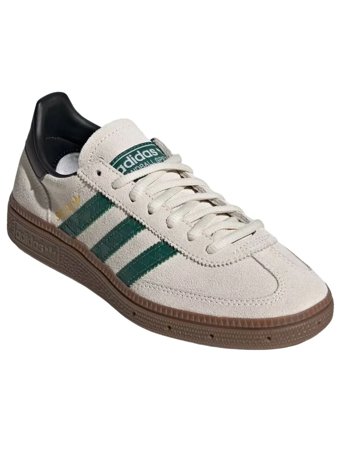 (GS) Adidas Handball Spezial 'Off White Collegiate Green Gum' — изображение 4 из 5, белый/зеленый