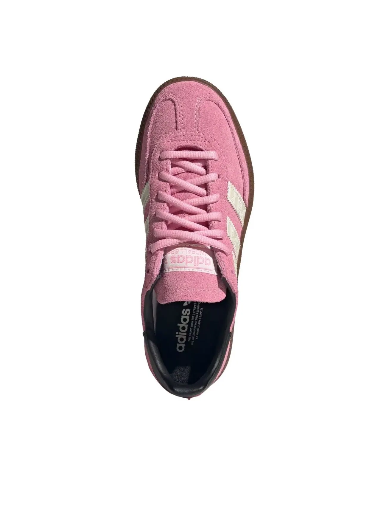 (GS) Adidas Handball Spezial «Light Pink Gum» — изображение 2 из 5, светлый розовый/черный