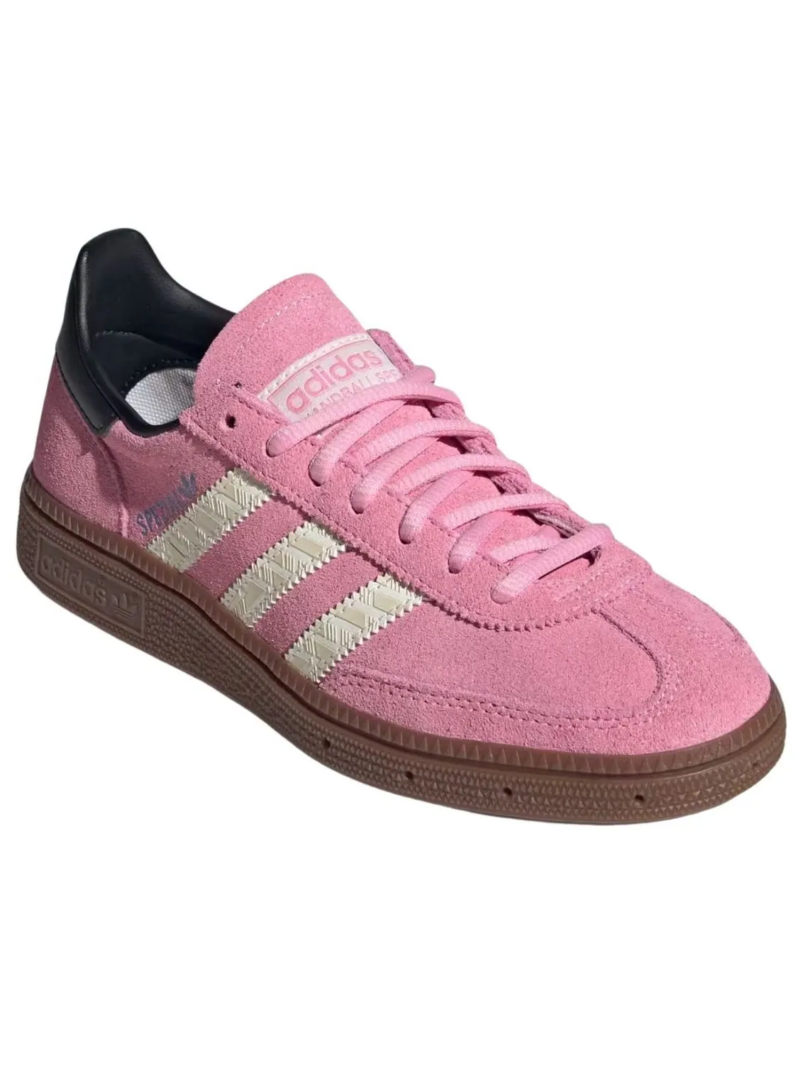 (GS) Adidas Handball Spezial «Light Pink Gum» — изображение 4 из 5, светлый розовый/черный