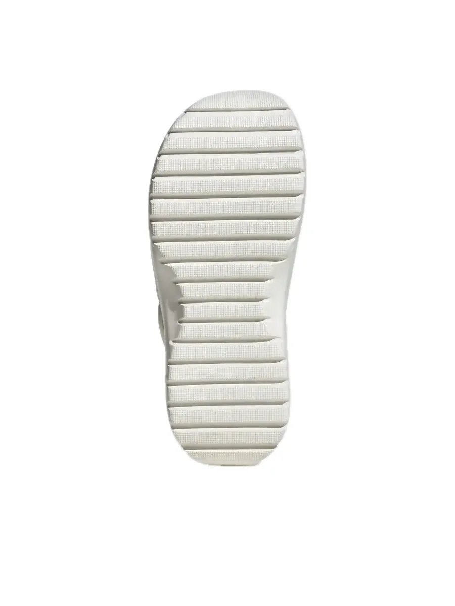 Сандалии (WMNS) adidas Adilette Clog Platform 'Beige' — изображение 5 из 5, бежевый