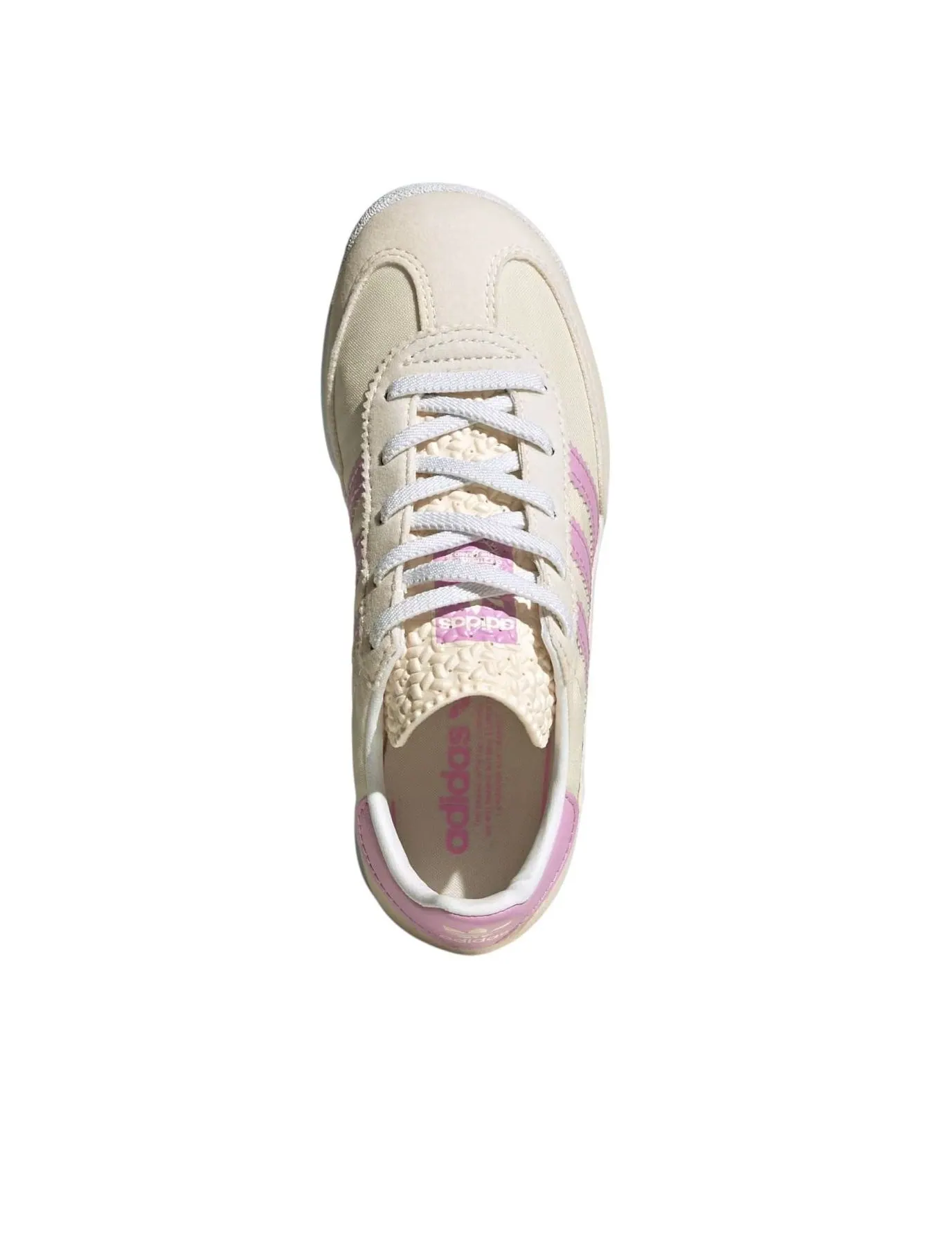(PS) Adidas SL 72 RS 'Chalk White Bliss Lilac' — изображение 2 из 5, белый//белый