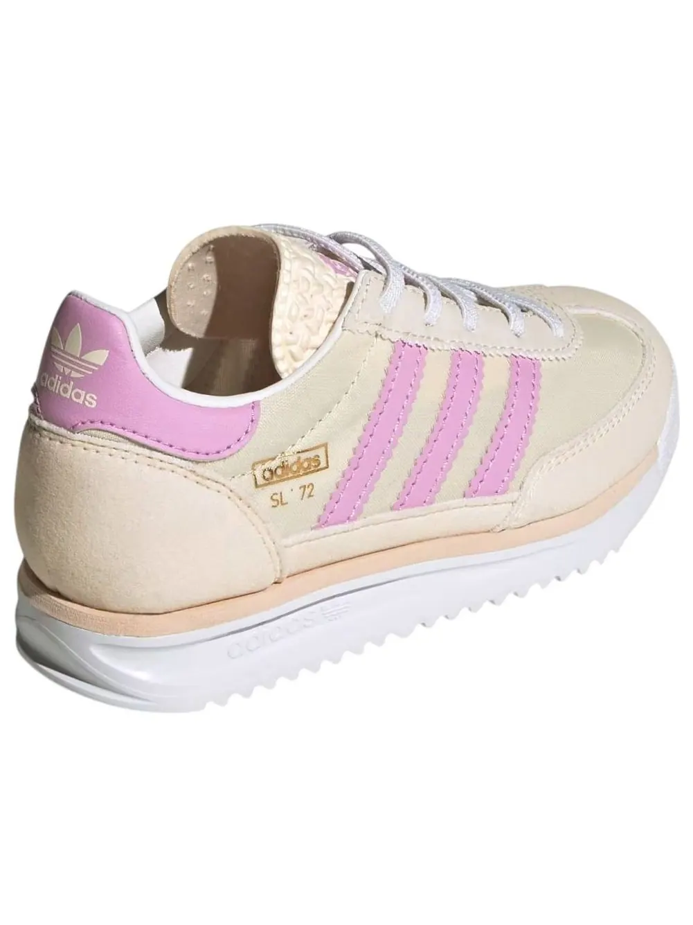 (PS) Adidas SL 72 RS 'Chalk White Bliss Lilac' — изображение 5 из 5, белый//белый