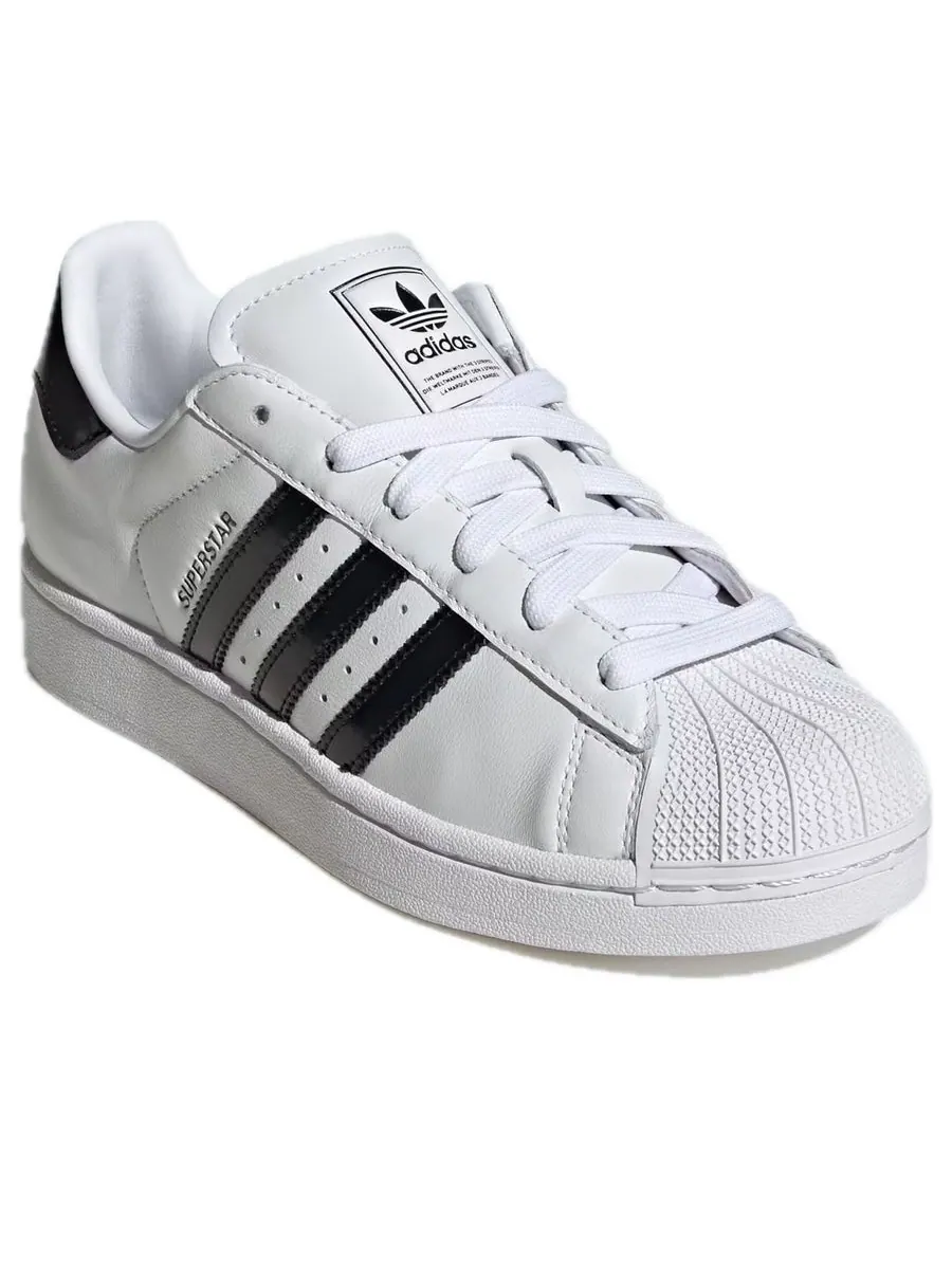 Кроссовки (WMNS) adidas Superstar II 'Cloud White Black' — изображение 4 из 5, белый
