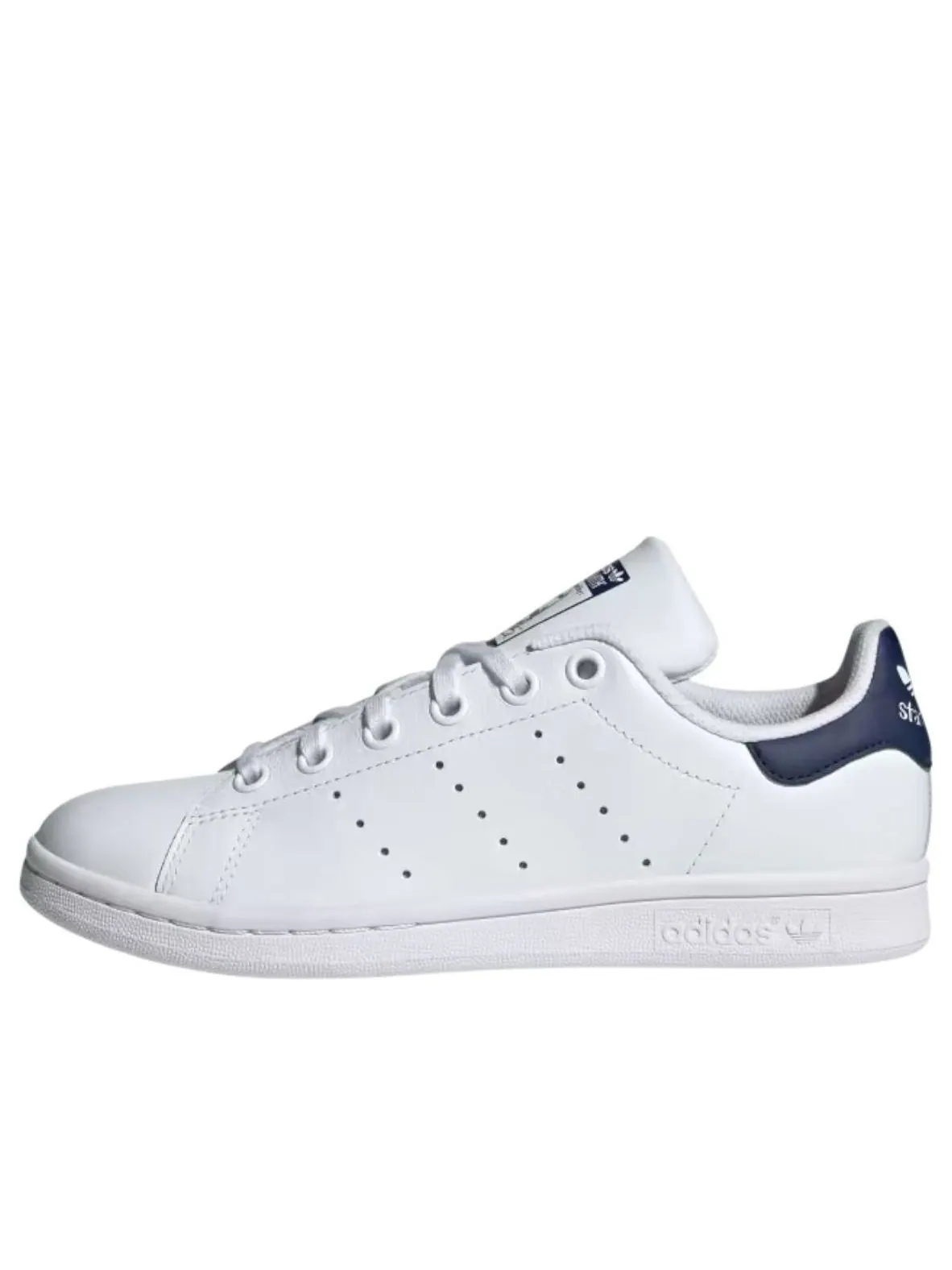 Кроссовки (GS) adidas Stan Smith 'White Dark Blue' — изображение 1 из 5, белый