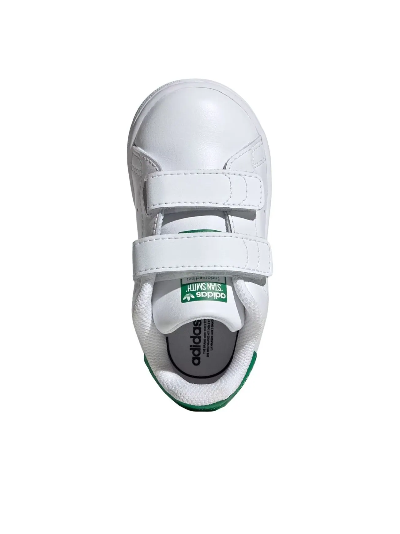 (TD) Adidas Stan Smith CF I 'White Green' — изображение 2 из 5, белый/белый/зеленый